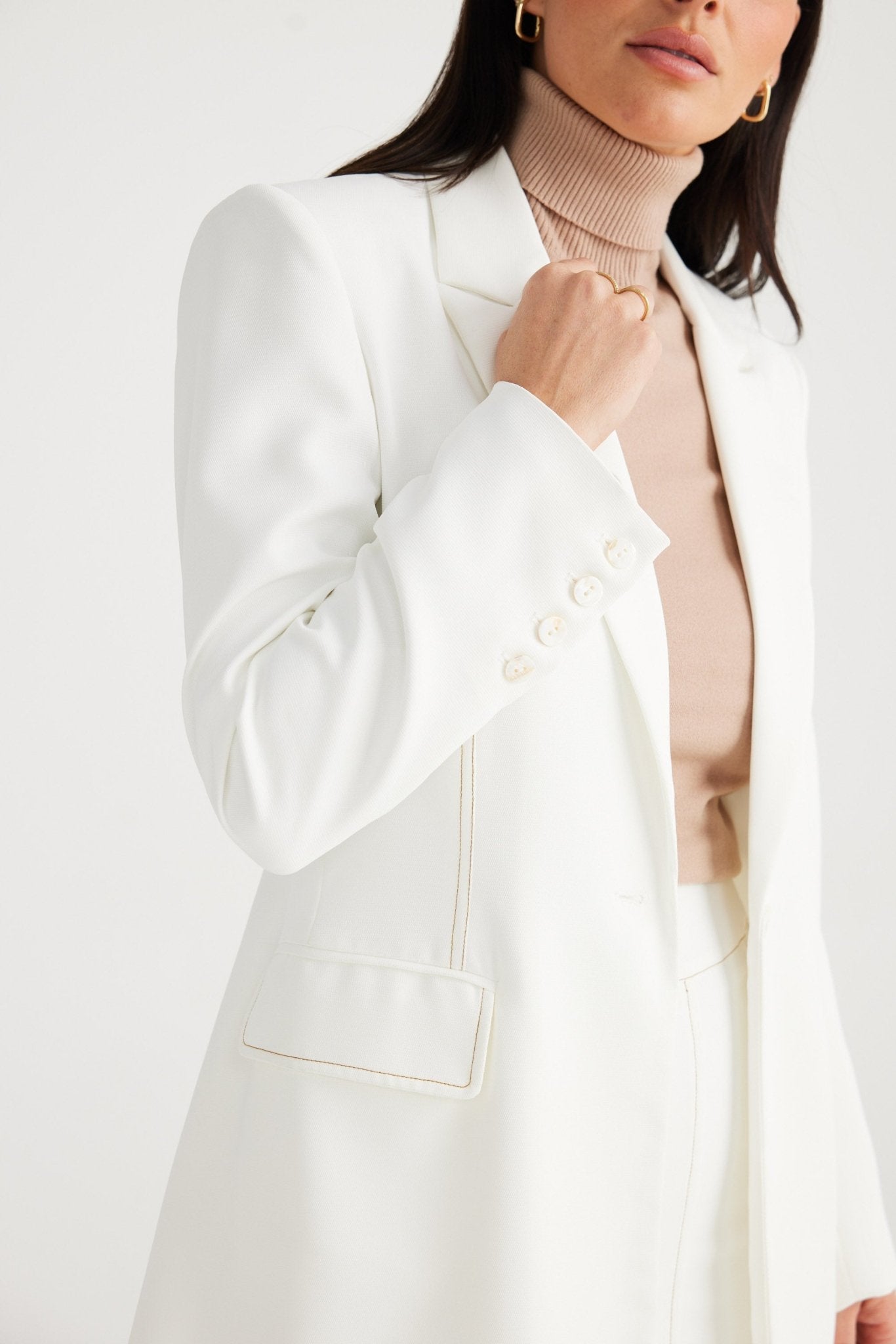 Chelsea Jacket - White - Brave+True