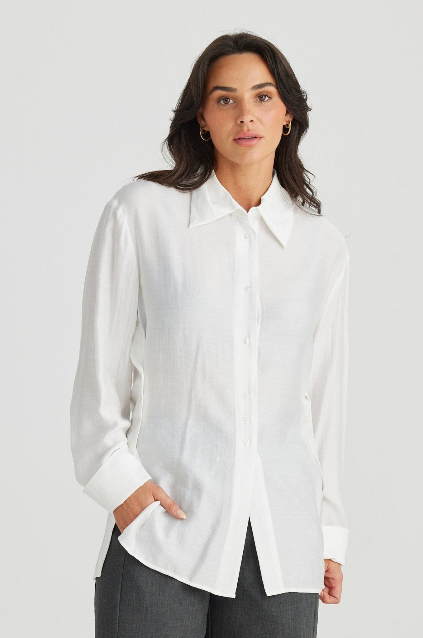 Notting Hill Shirt - White - Brave+True