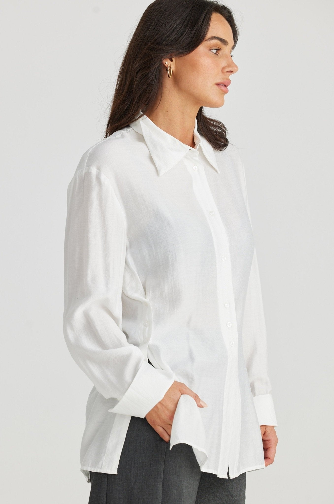 Notting Hill Shirt - White - Brave+True