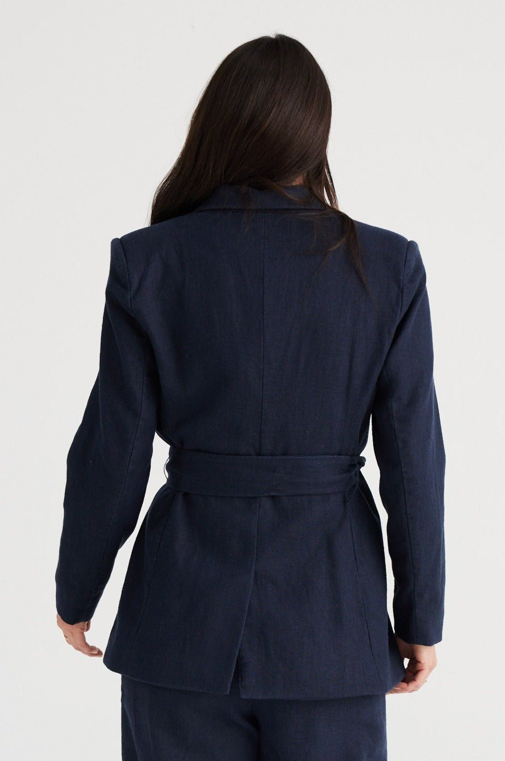 Jolie Long Sleeve Jacket - Navy - Brave+True