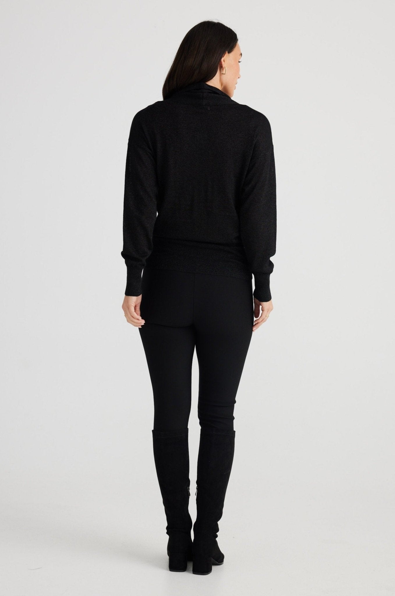 Davroe Wrap Knit - Black - Brave+True