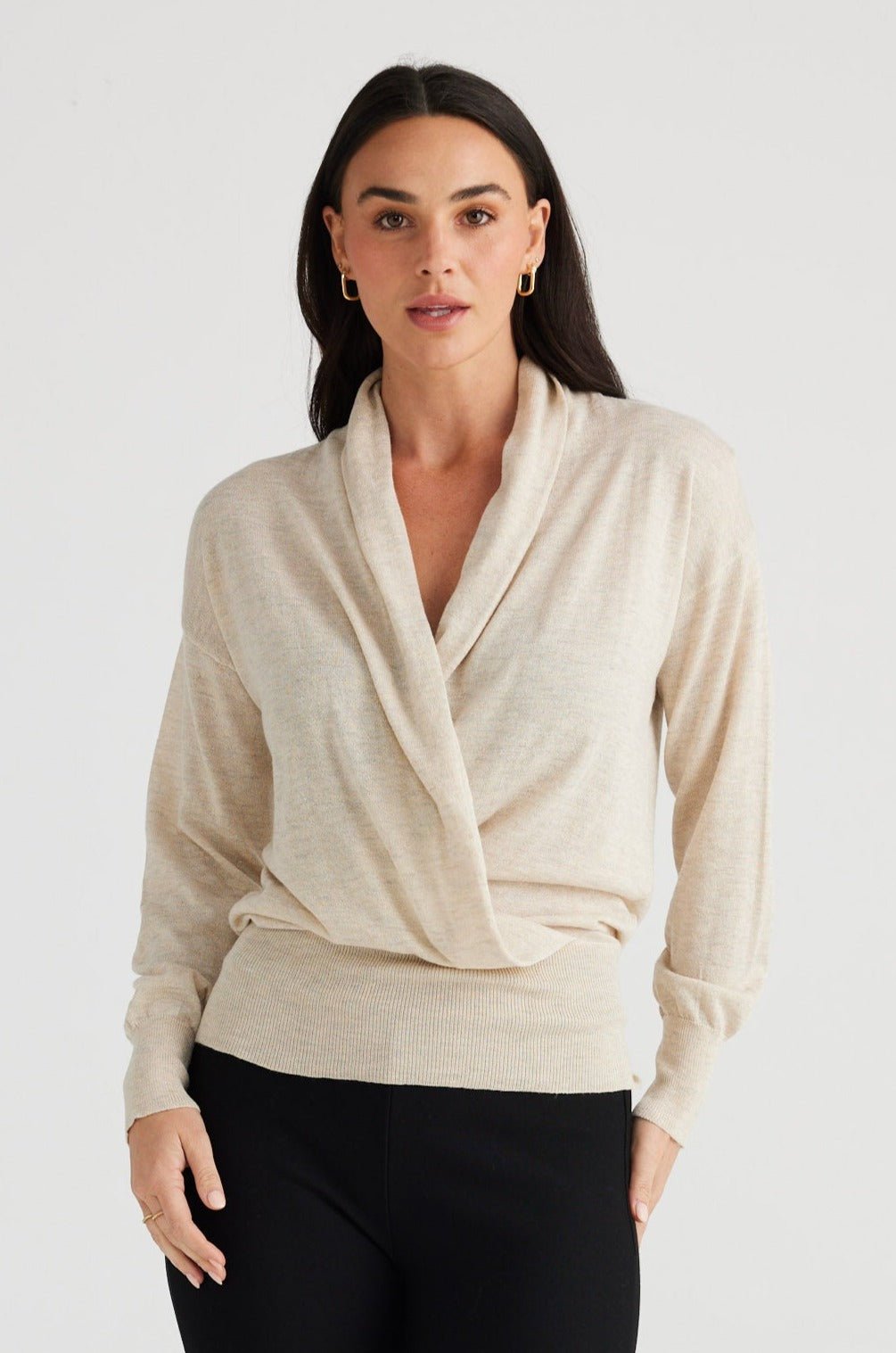 Davroe Wrap Knit - Natural - Brave+True