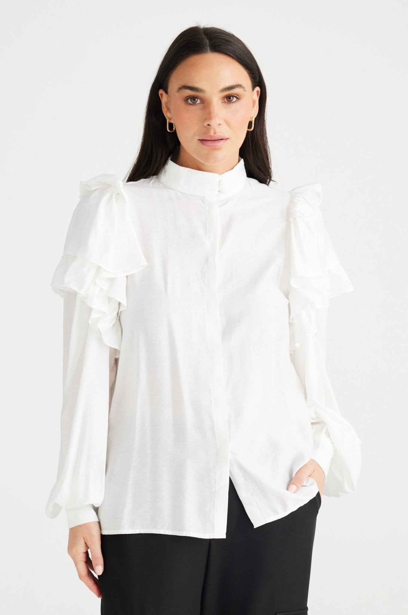 Zini Top - White - Brave+True