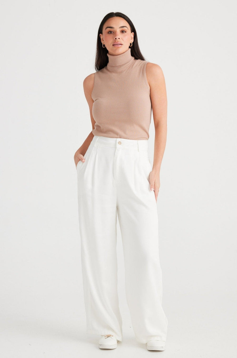 Melody Pant - Off White - Brave+True
