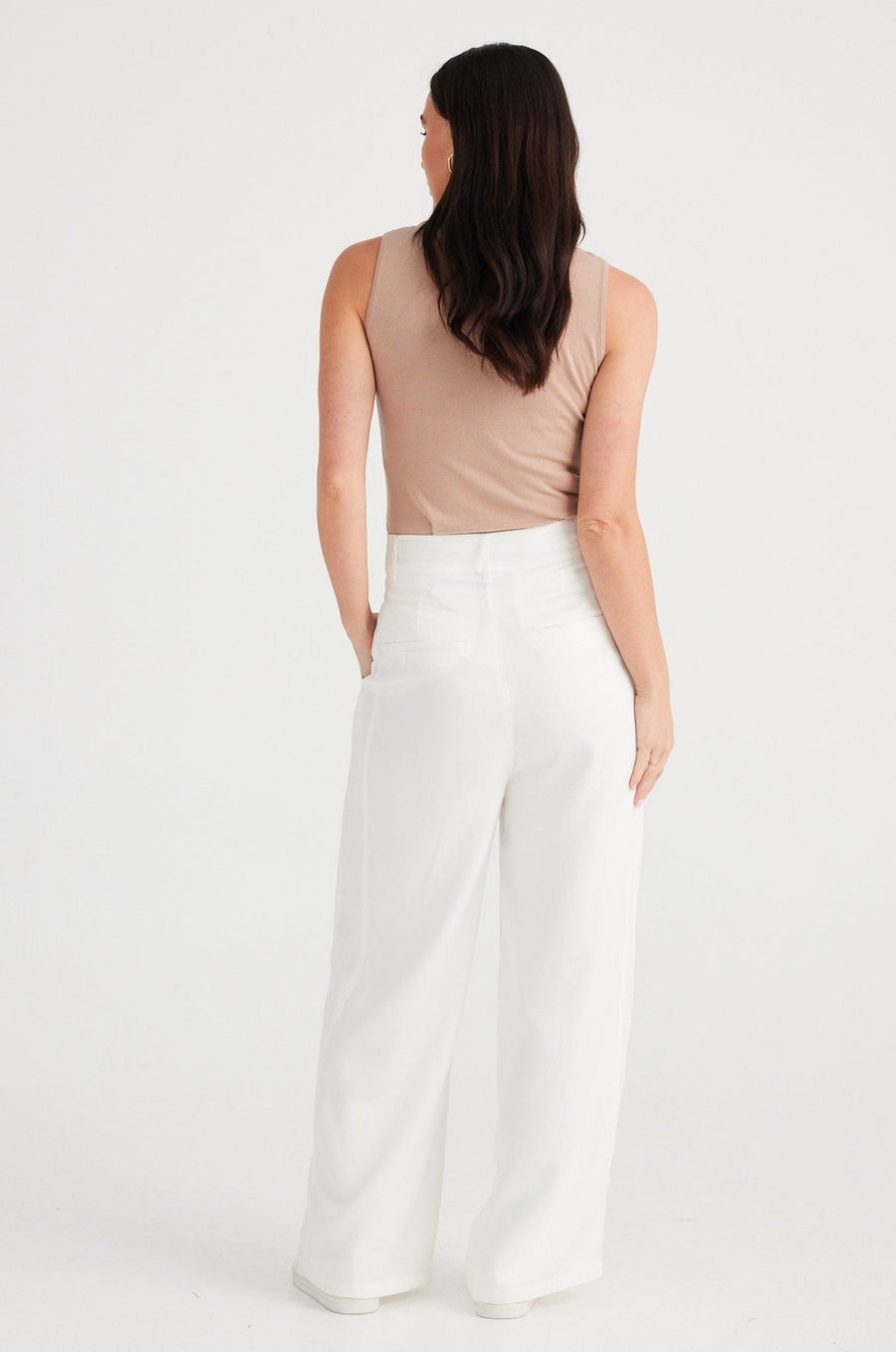 Melody Pant - Off White - Brave+True