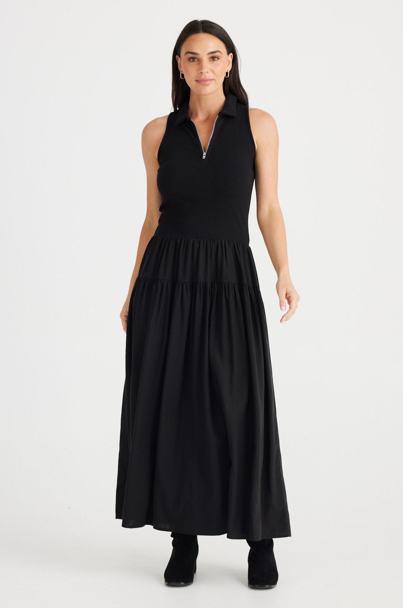 Juliette Dress - Black - Brave+True