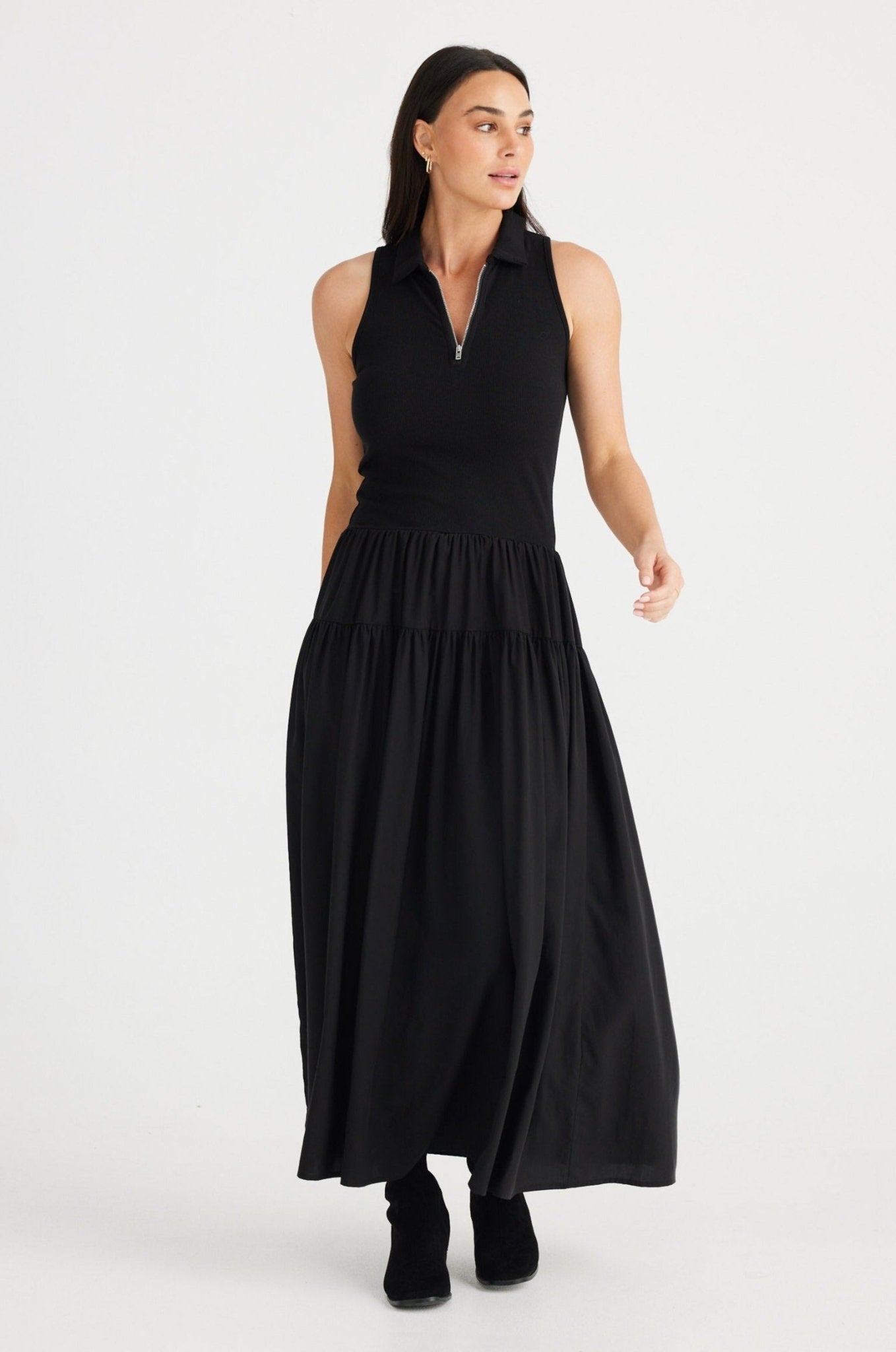 Juliette Dress - Black - Brave+True