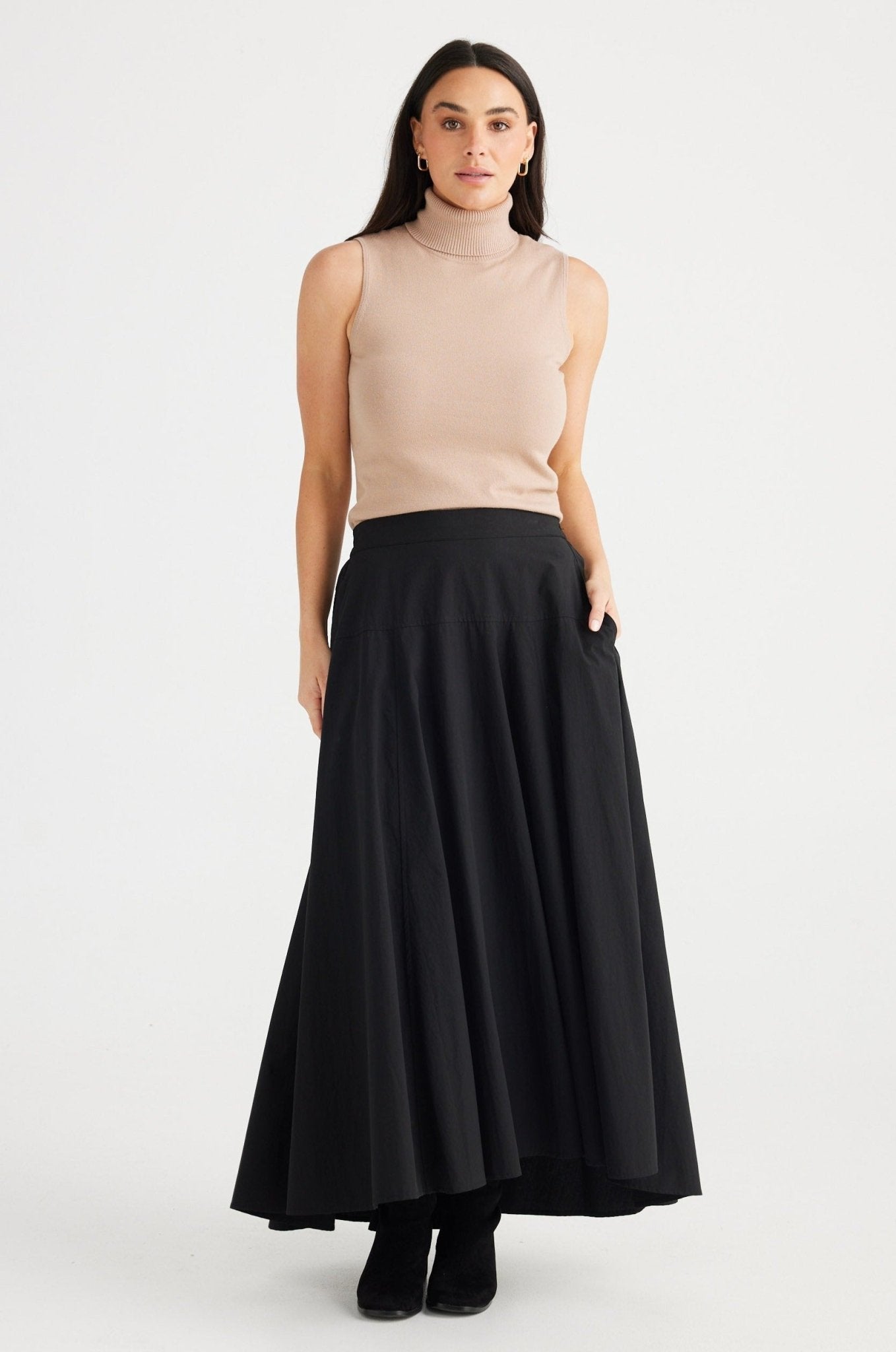 Zoe Skirt - Black - Brave+True