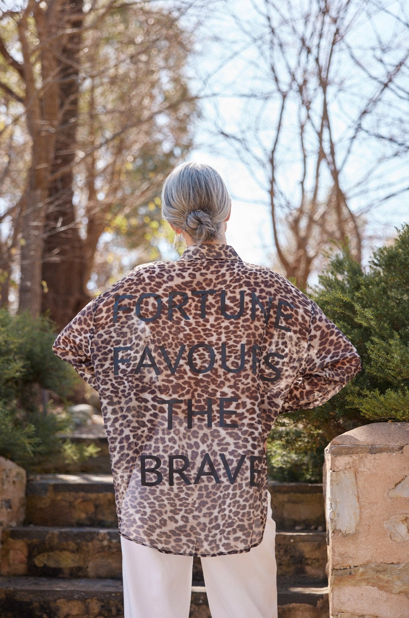 Fortune Shirt - Leopard - Brave+True