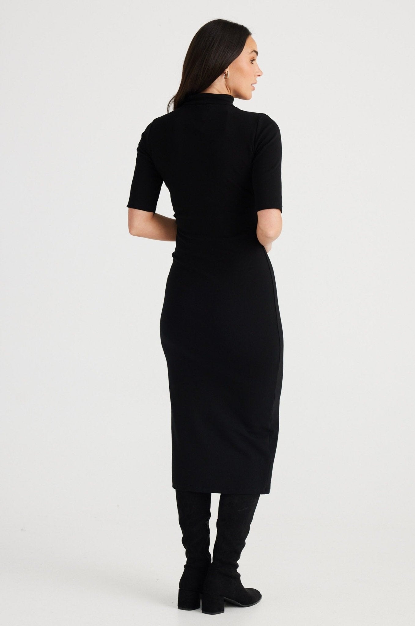 Olivia Dress - Black - Brave+True