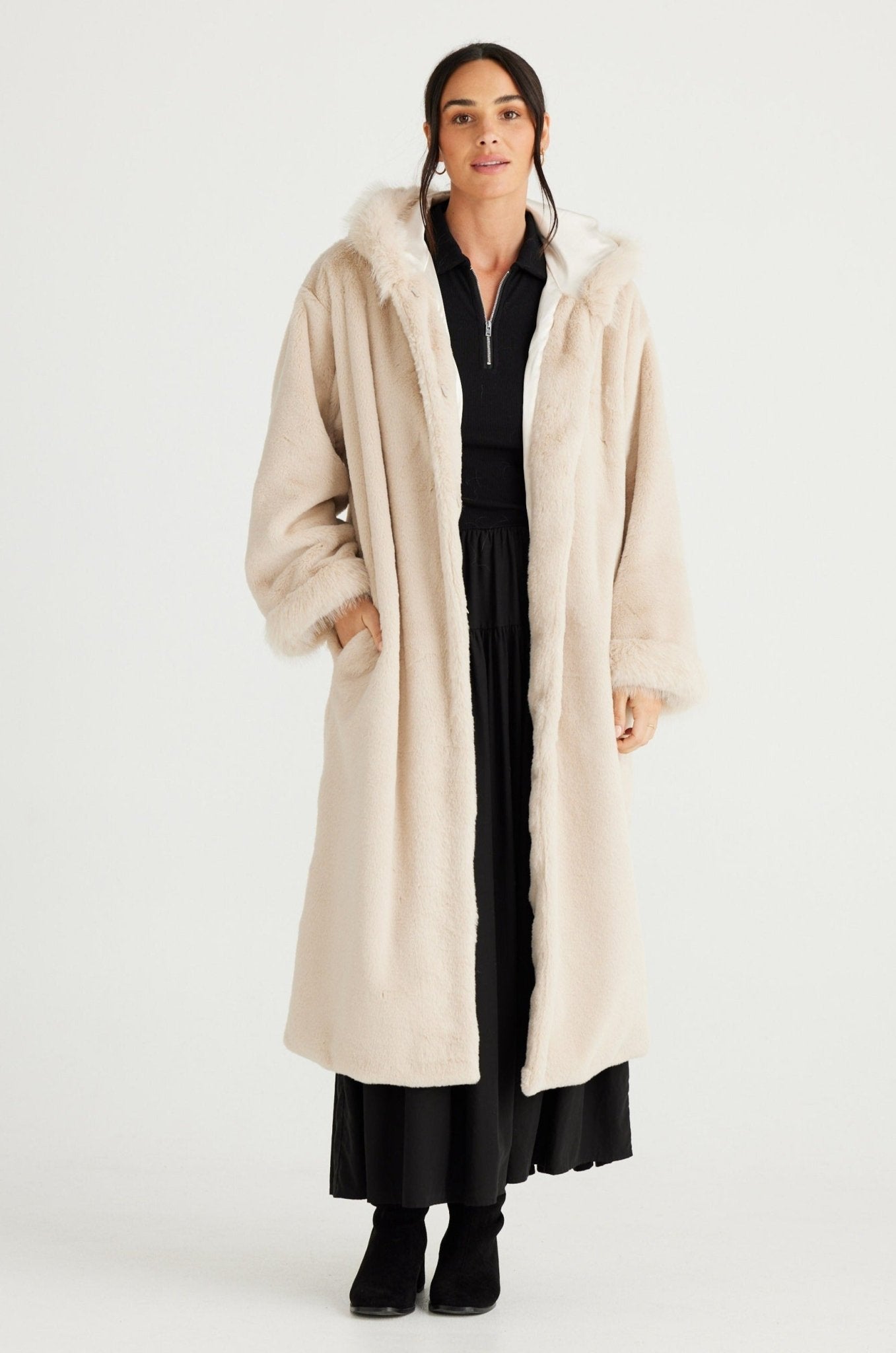 Ivanka Coat - Vanilla - Brave+True