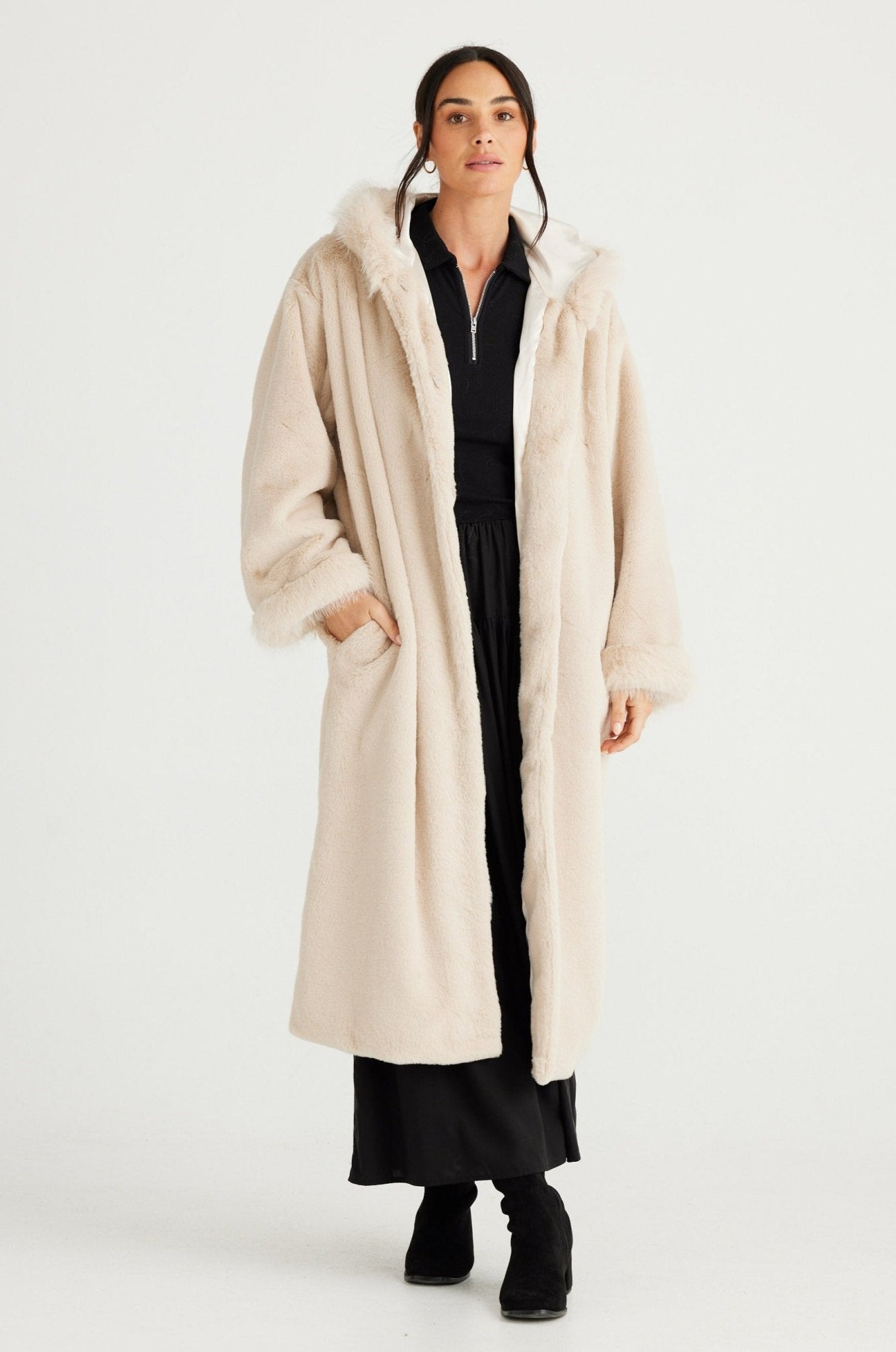 Ivanka Coat - Vanilla - Brave+True