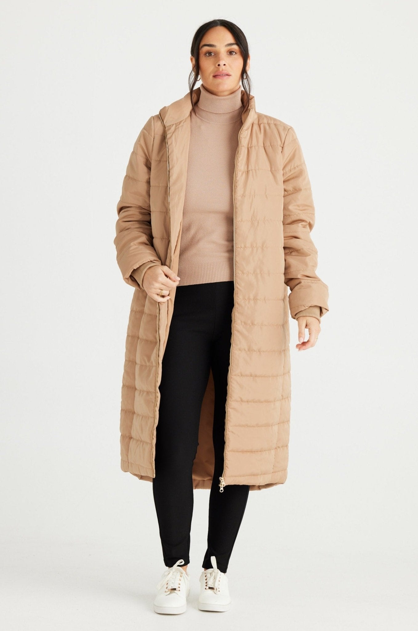 Whistler Long Puffer - Cashew - Brave+True