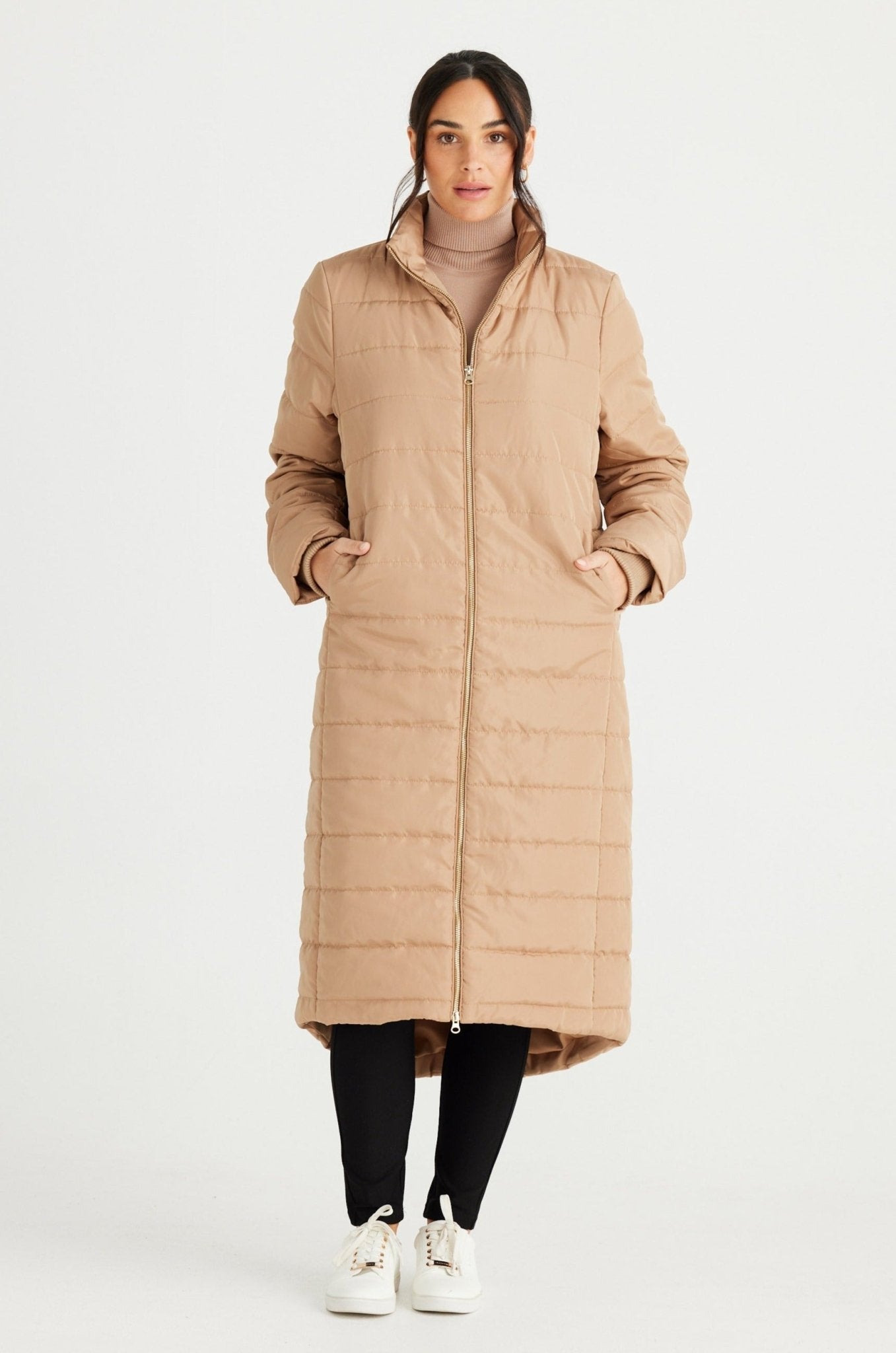 Whistler Long Puffer - Cashew - Brave+True