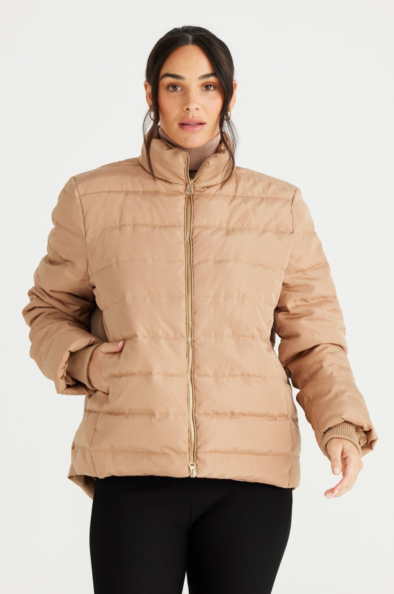 Sillian Puffer - Cashew - Brave+True