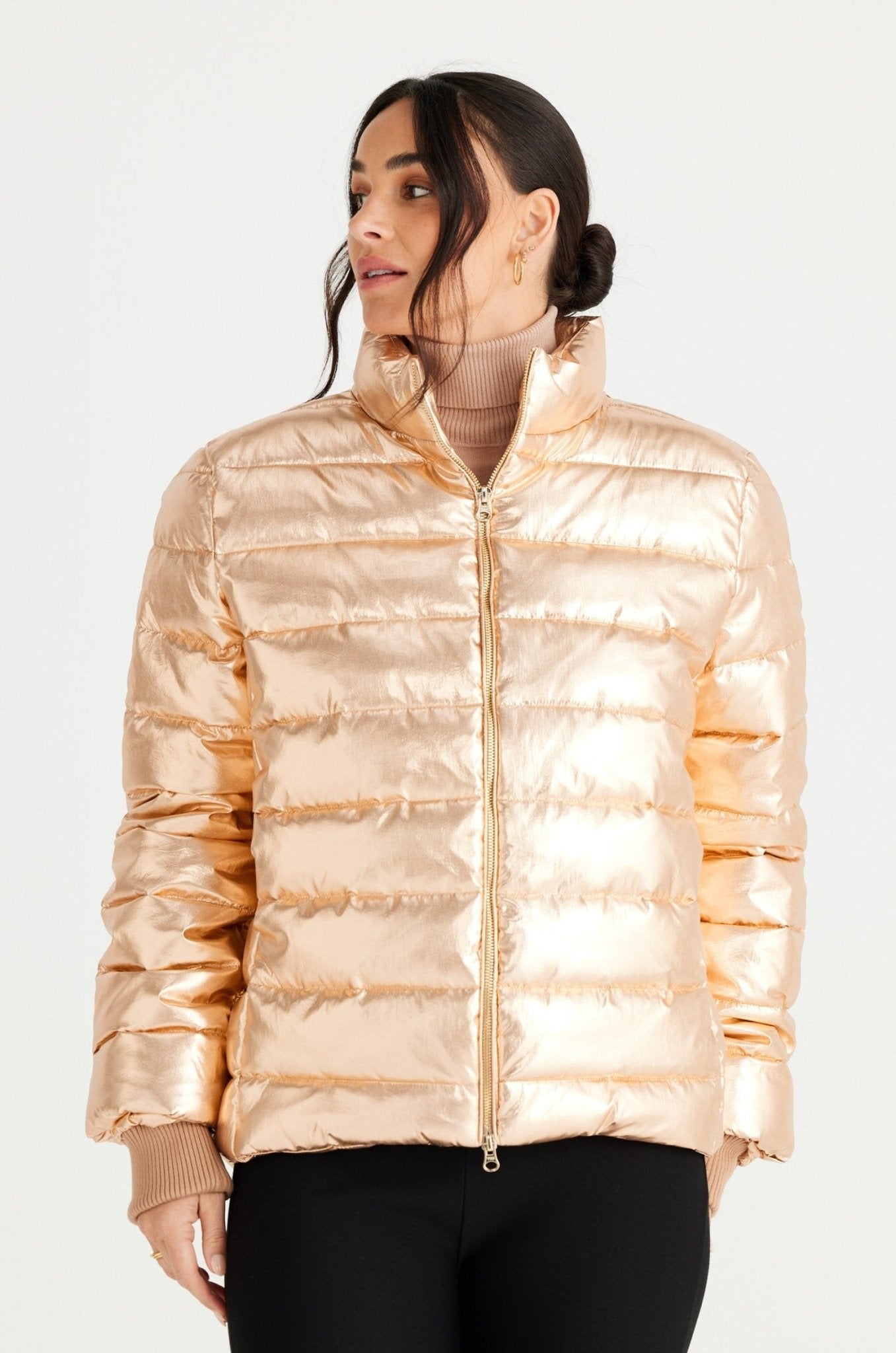 Sillian Puffer - Gold - Brave+True