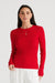 Salsa Knit Top - Scarlet - Brave+True