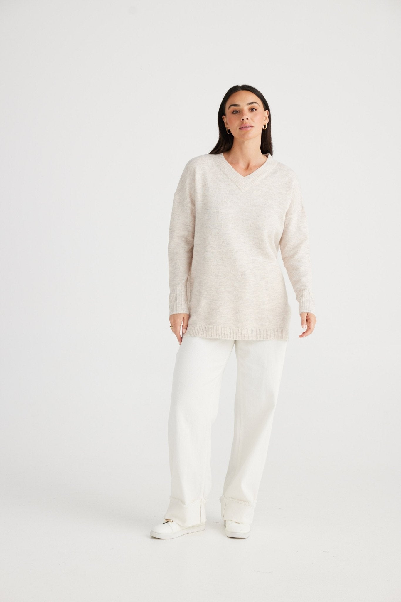 Bianca Long Knit - Natural - Brave+True