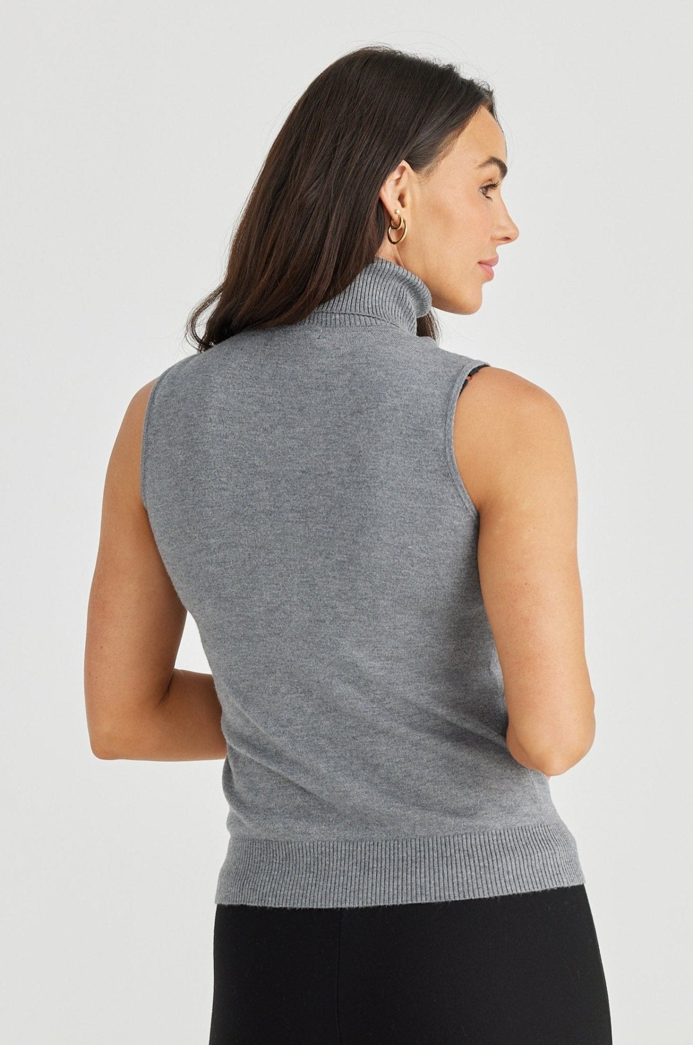 Skye Knit Top - Graphite - Brave+True