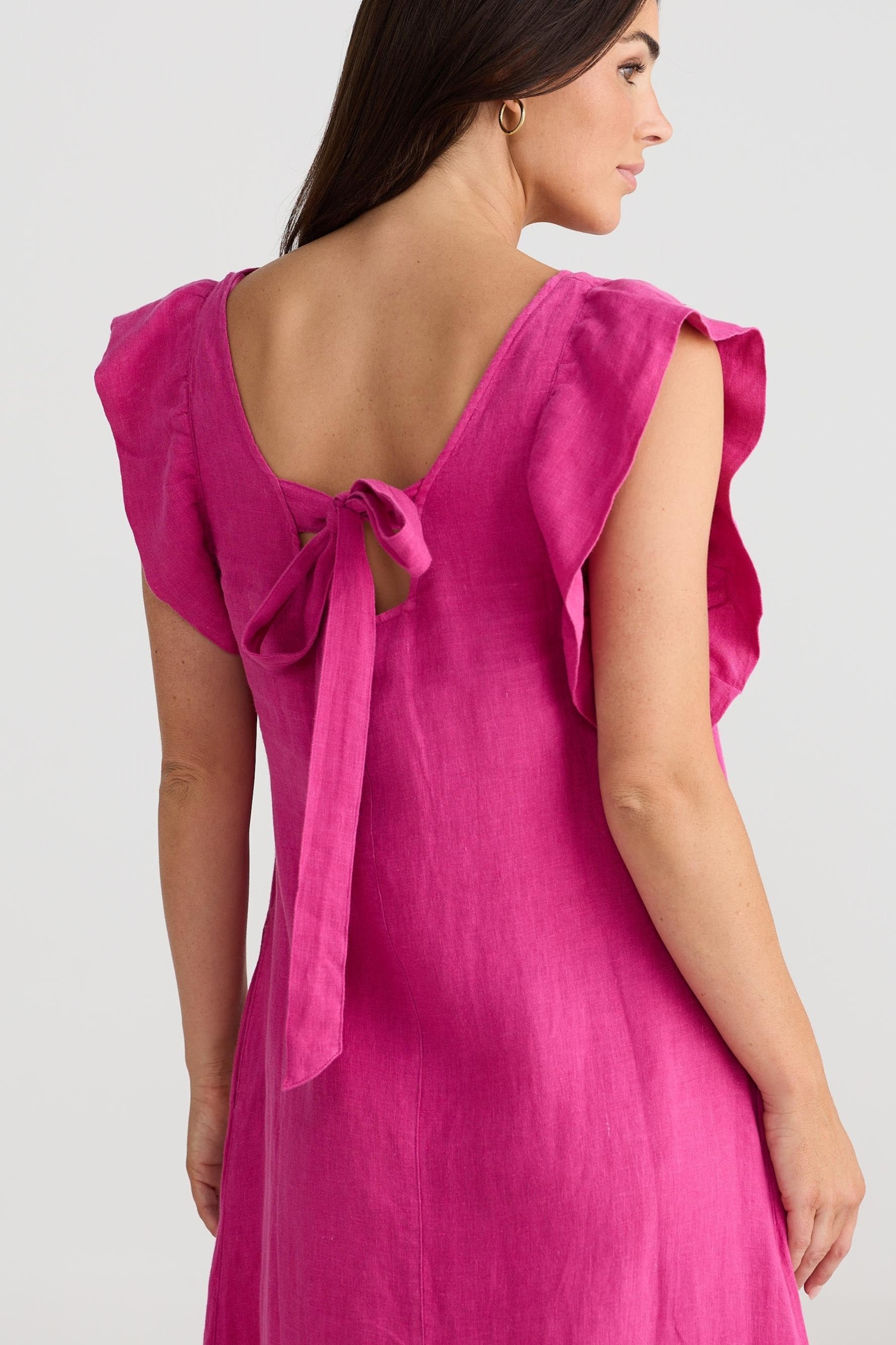 Matilda Dress - Fuschia