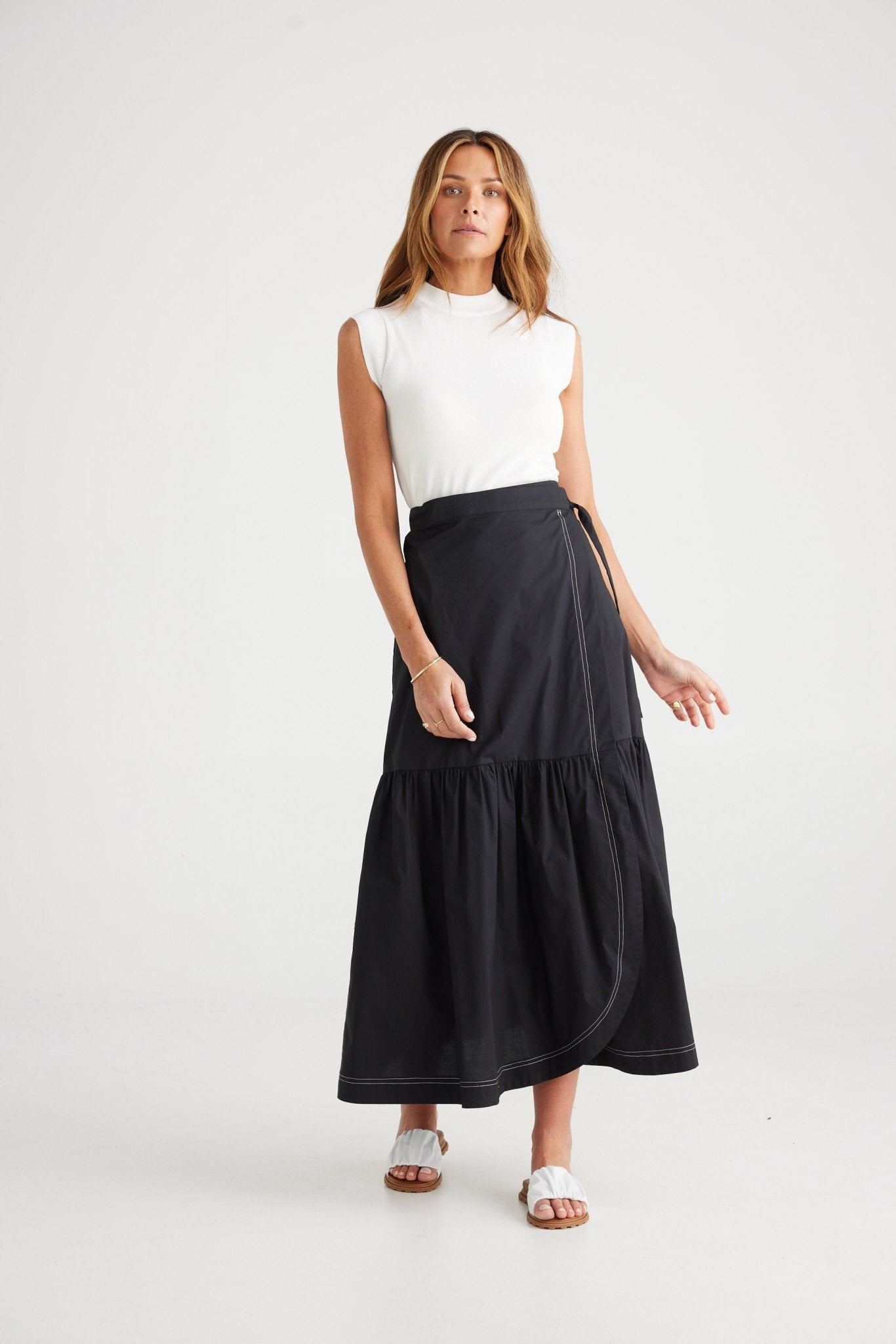 Lita Skirt Black - Brave+True