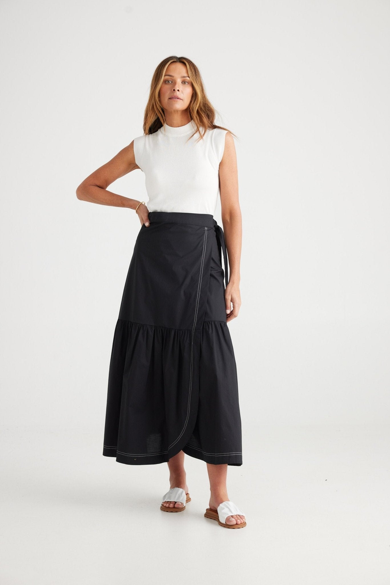 Lita Skirt Black - Brave+True