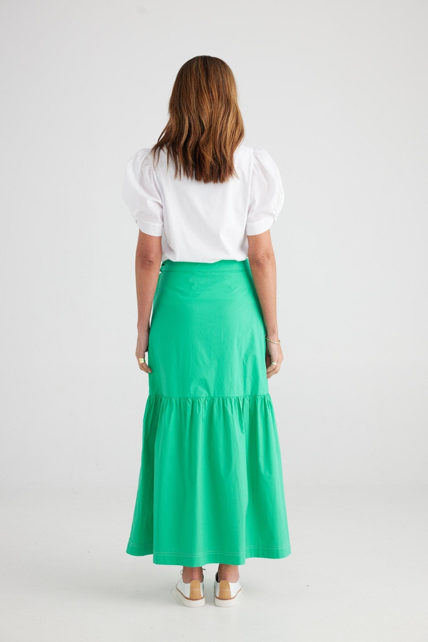 Lita Skirt - Green - Brave+True