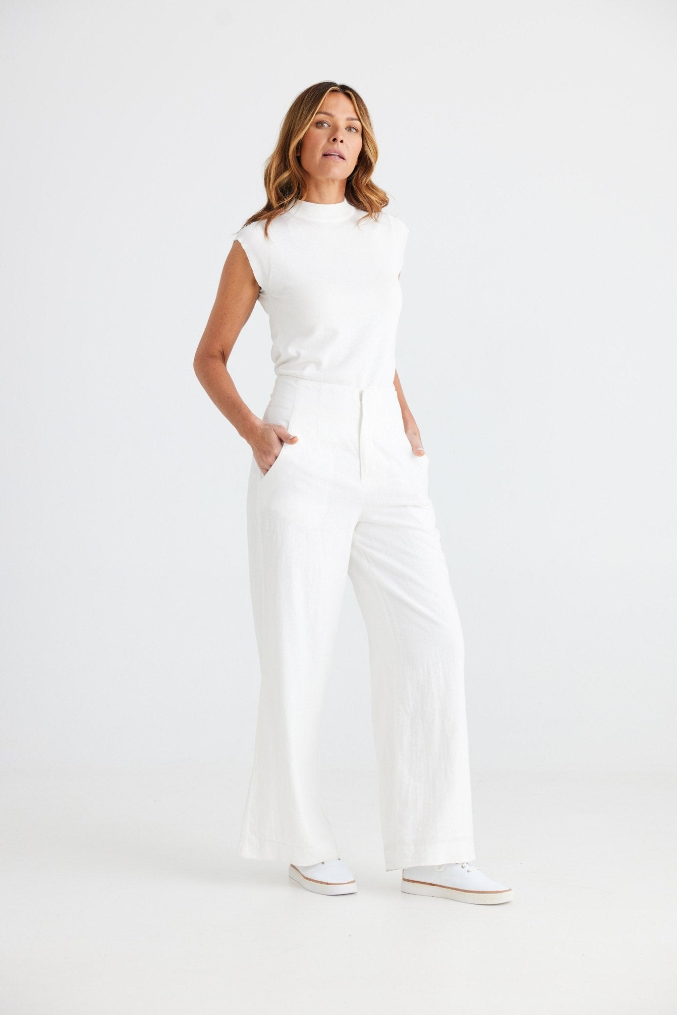 Dana Pants - White - Brave+True