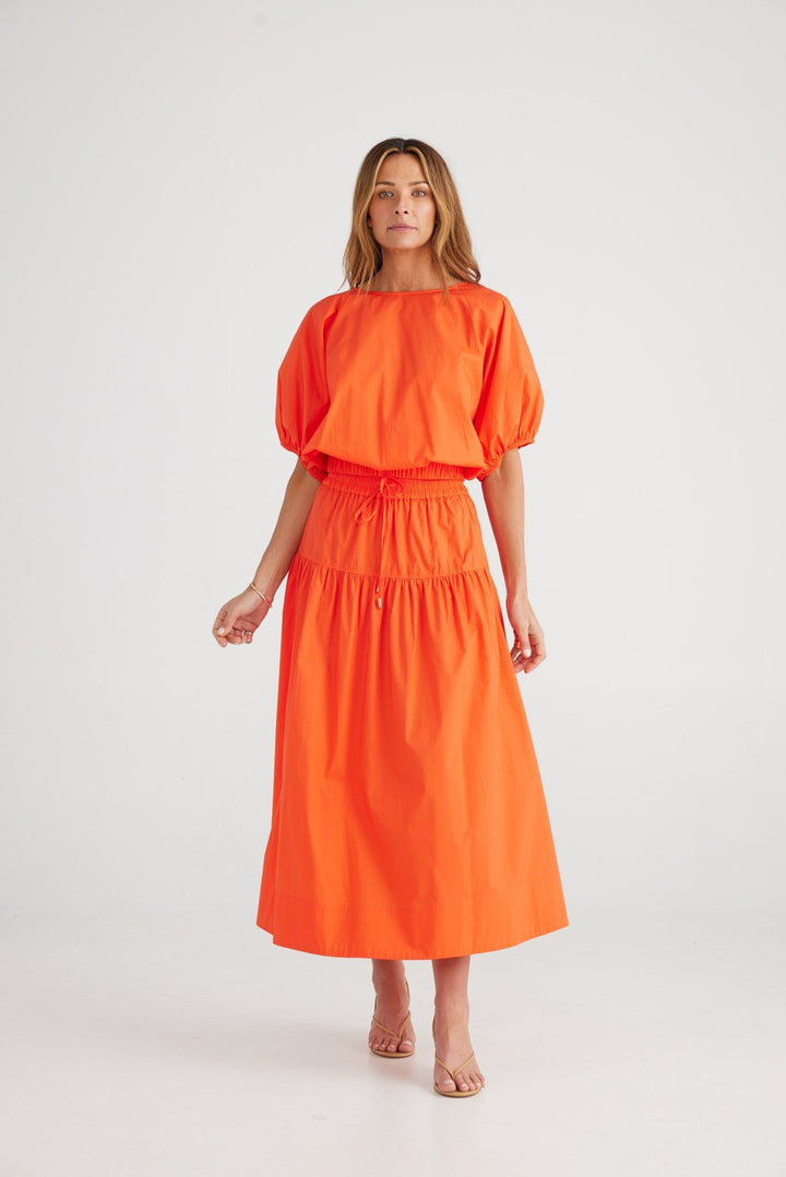 Provence Skirt - Mandarin - Brave+True