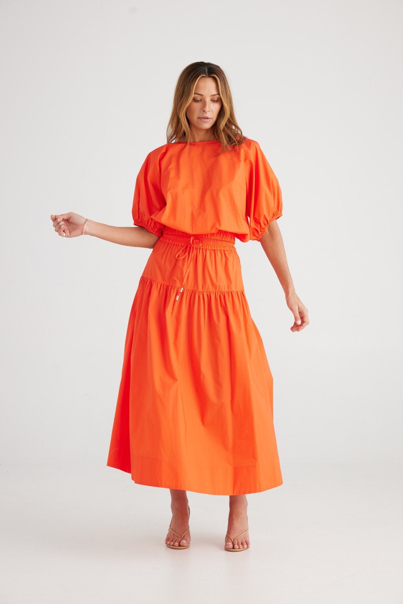 Provence Skirt - Mandarin - Brave+True