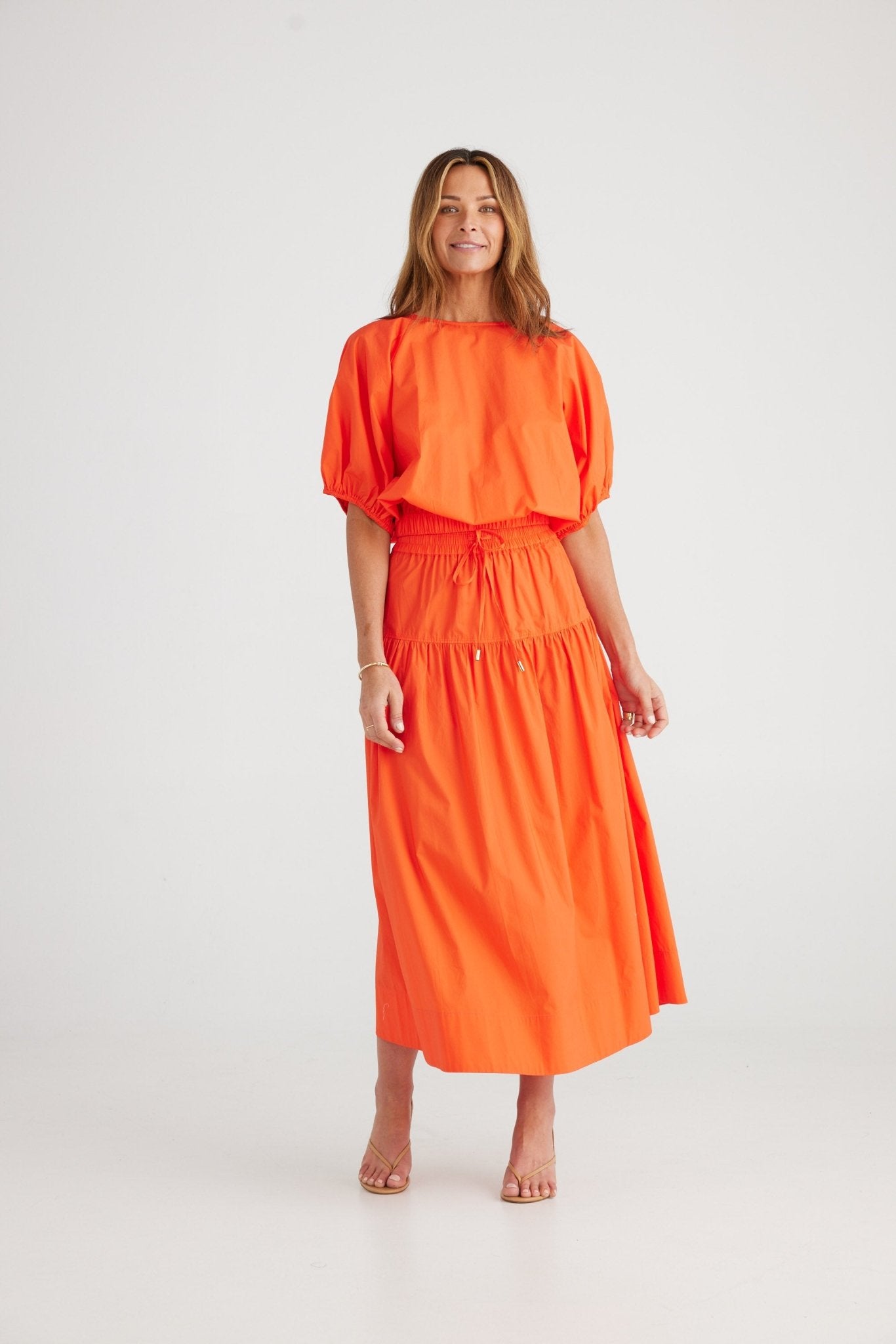 Provence Skirt - Mandarin - Brave+True