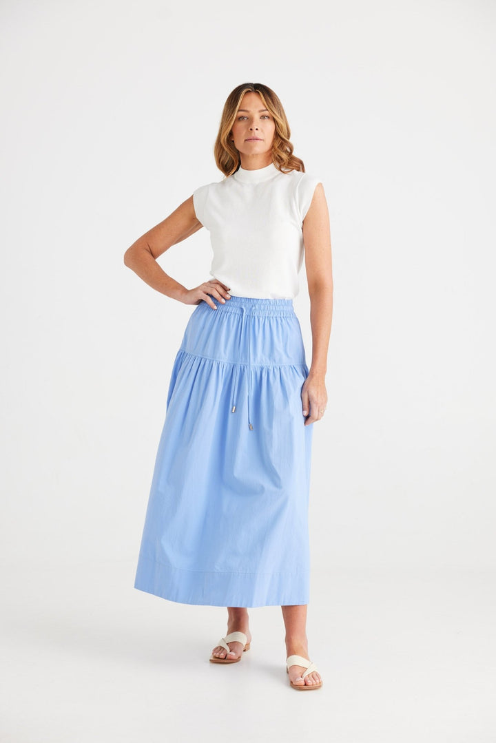 Provence Skirt - Periwinkle Blue - Brave+True