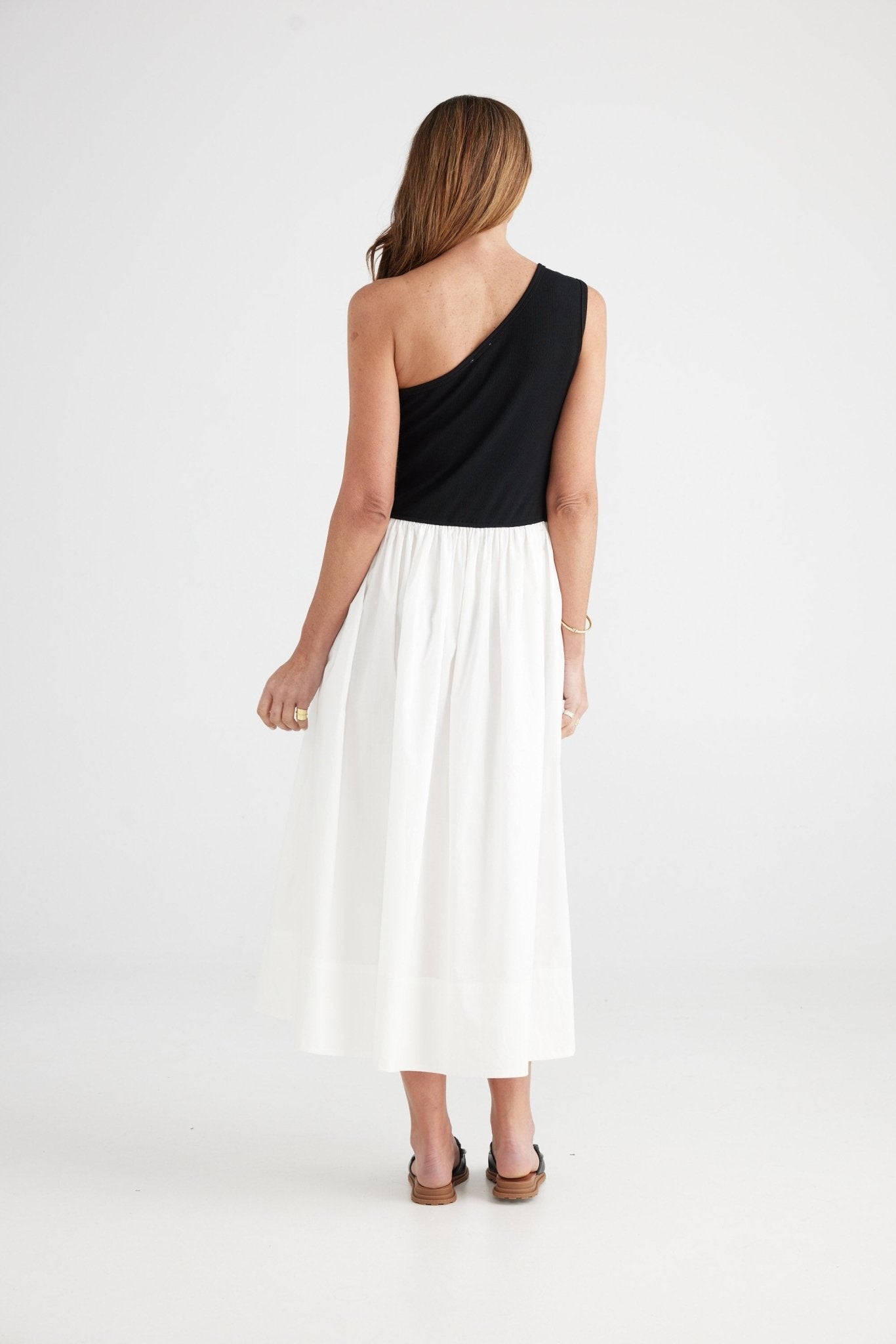 Emily Dress - Black + White - Brave+True