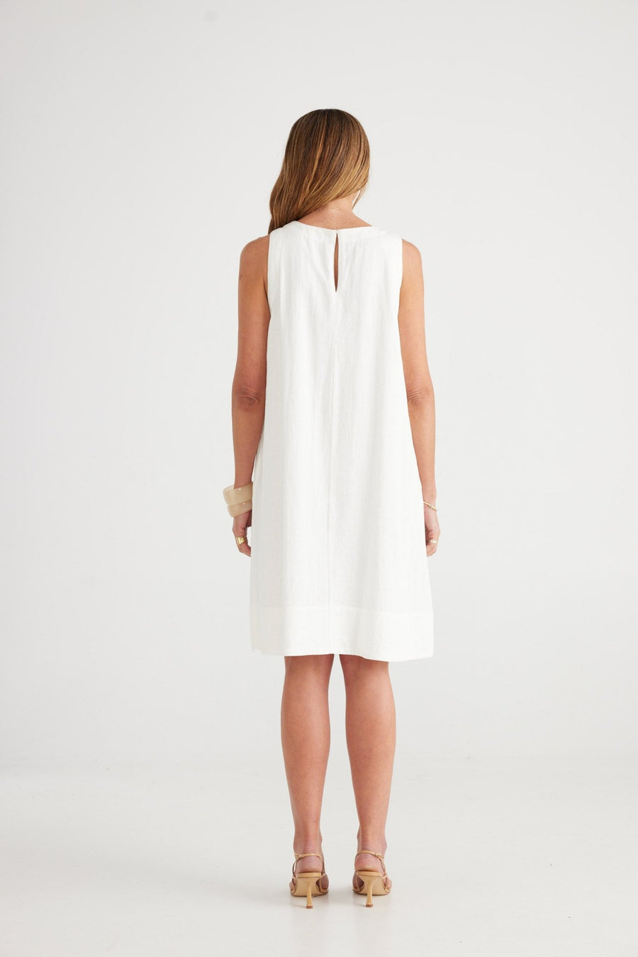 Aliani Dress - White - Brave+True