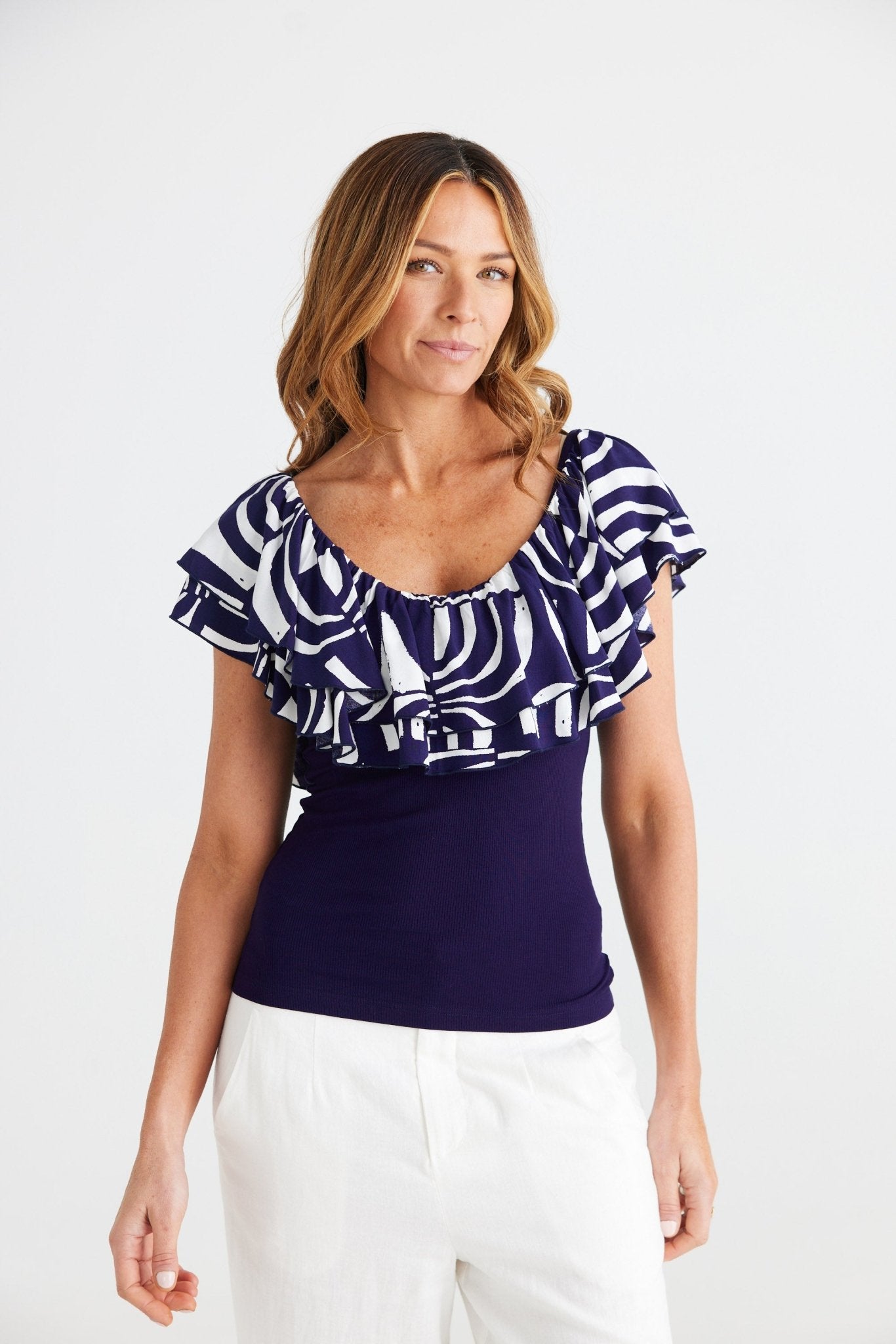 Callie Top - Esqueleto + Navy - Brave+True