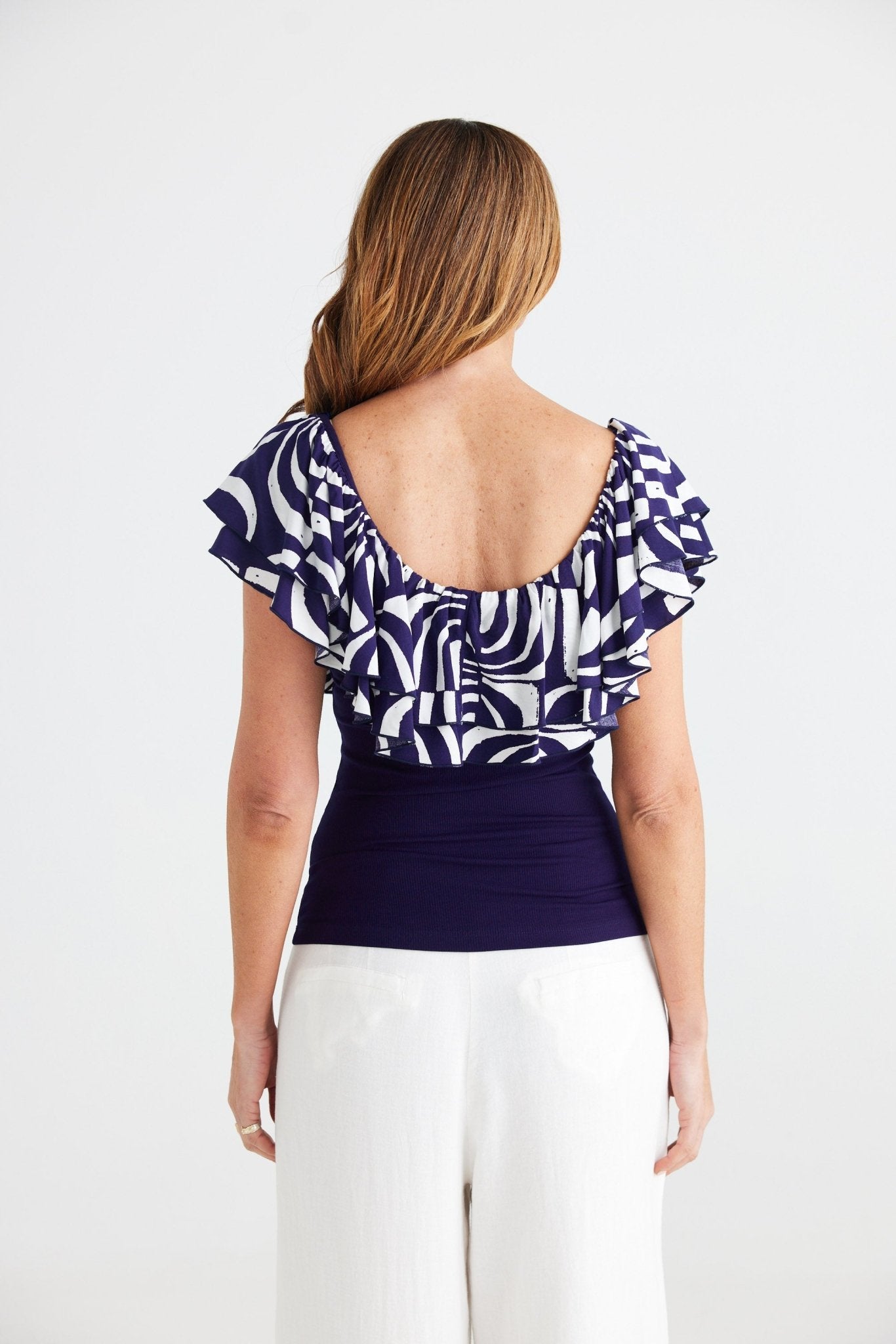 Callie Top - Esqueleto + Navy - Brave+True