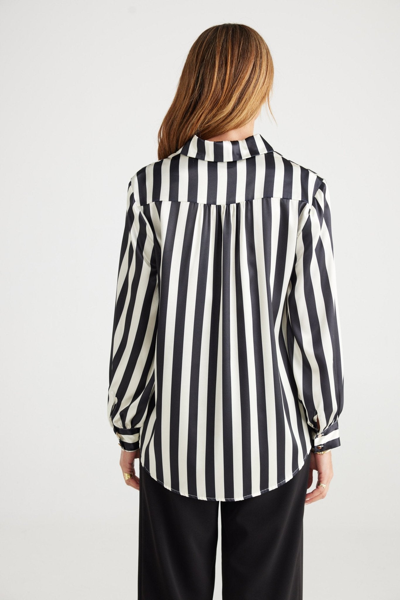 Sampson Shirt - Midnight Stripe - Brave+True