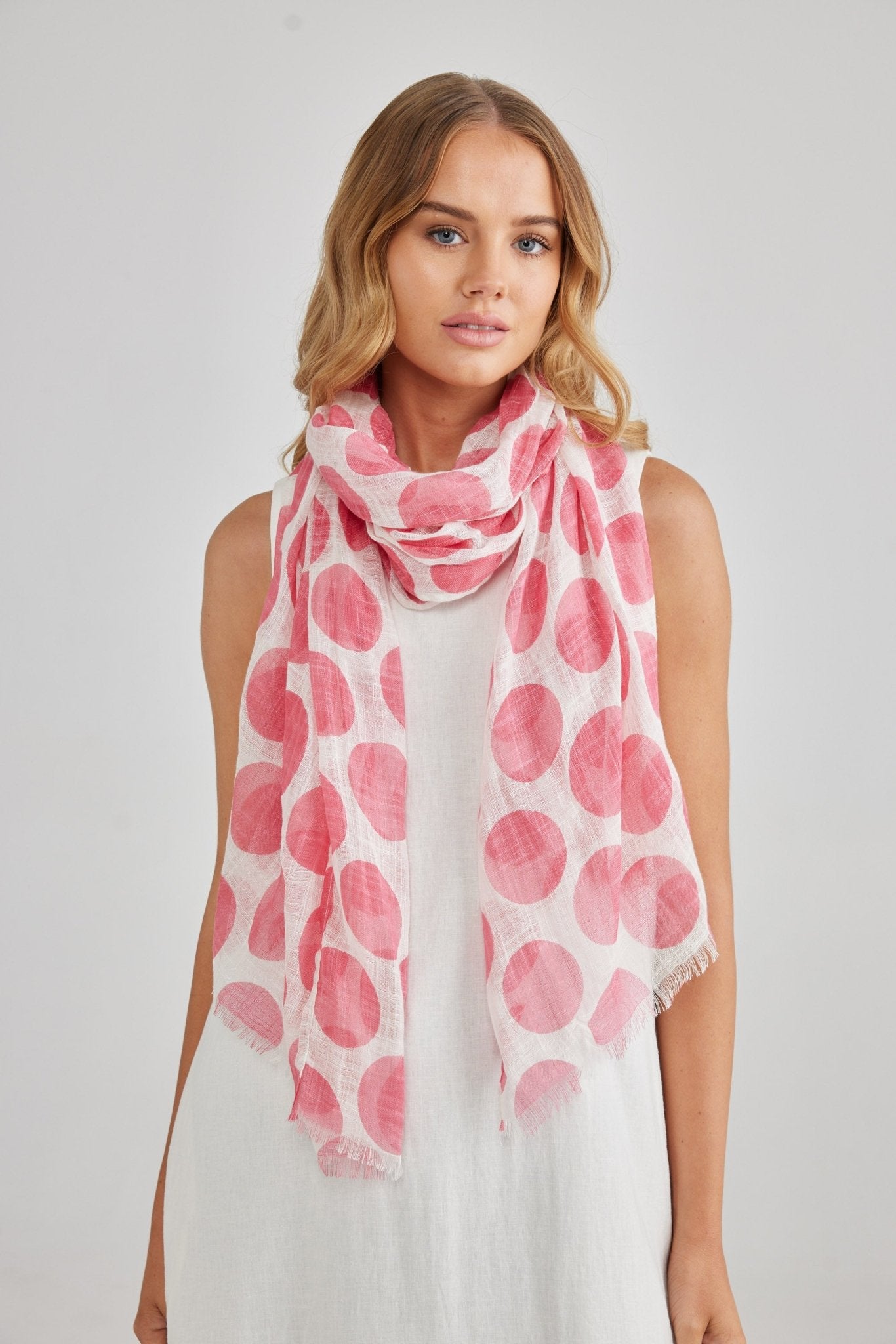 Spot On Scarf - Pink - Brave+True