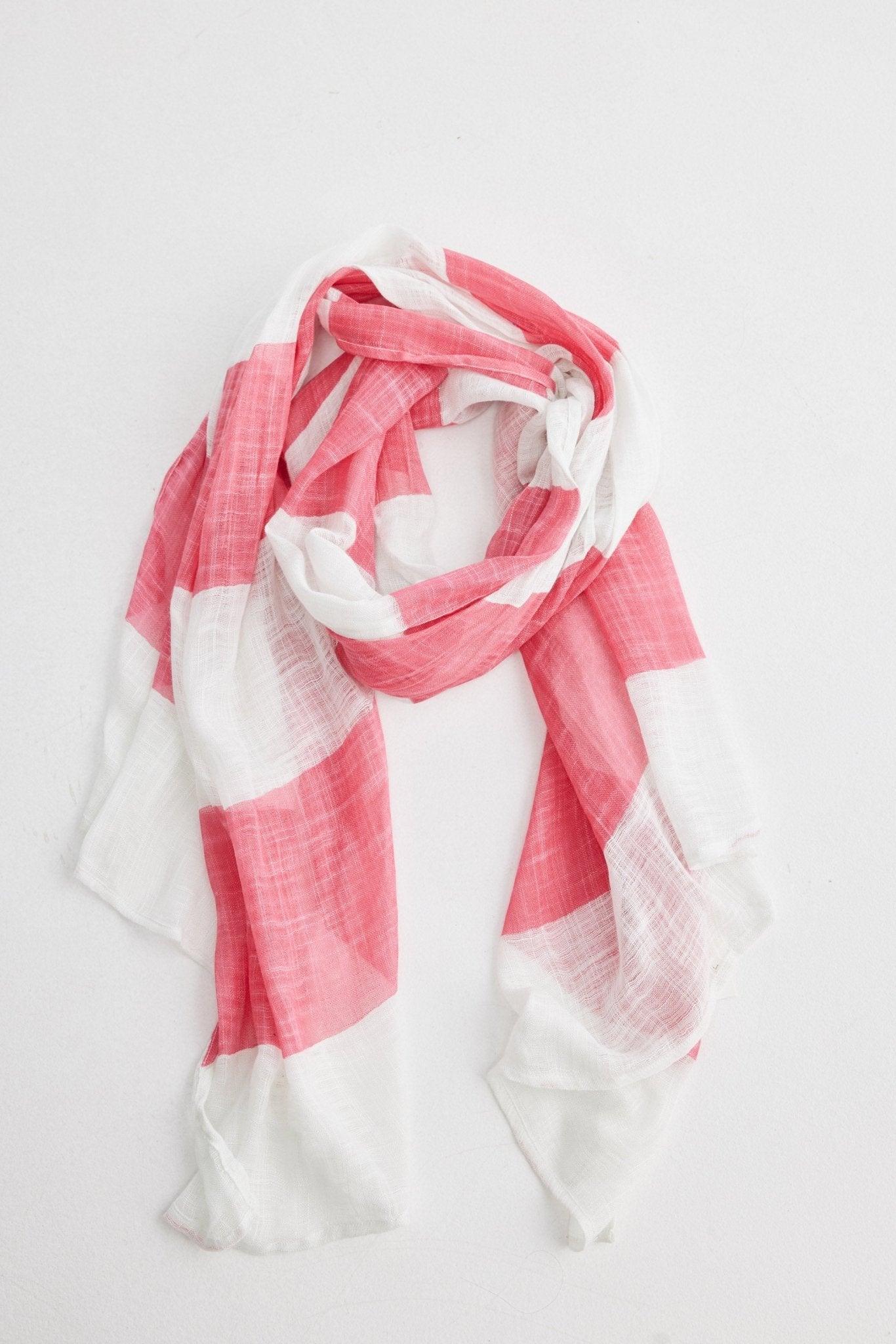 Passage Scarf - Bright Pink - Brave+True