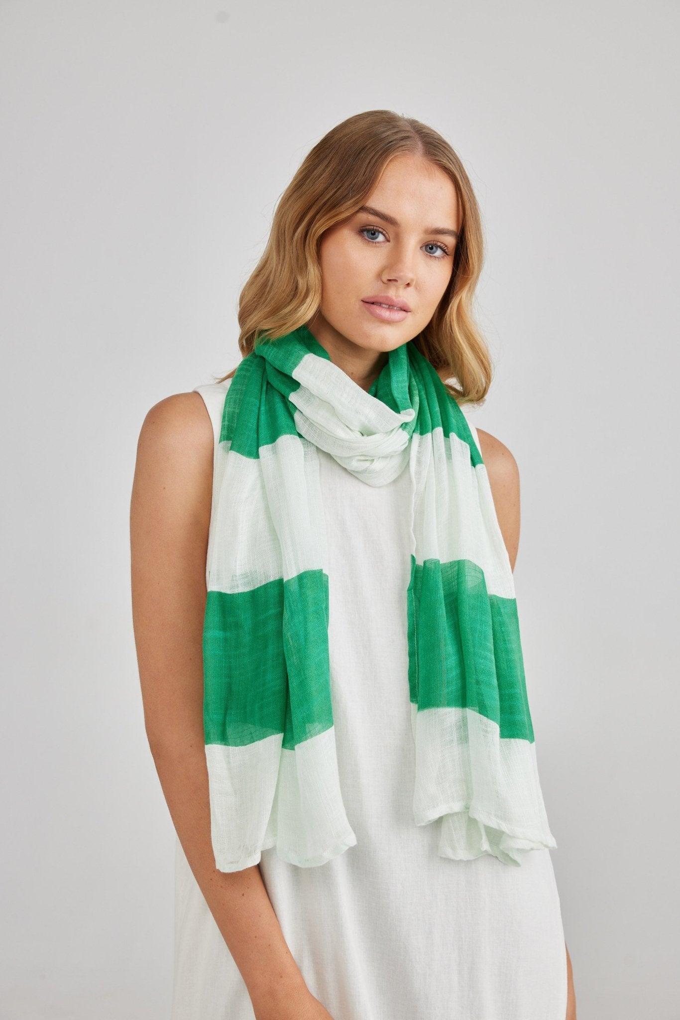 Passage Scarf - Green - Brave+True