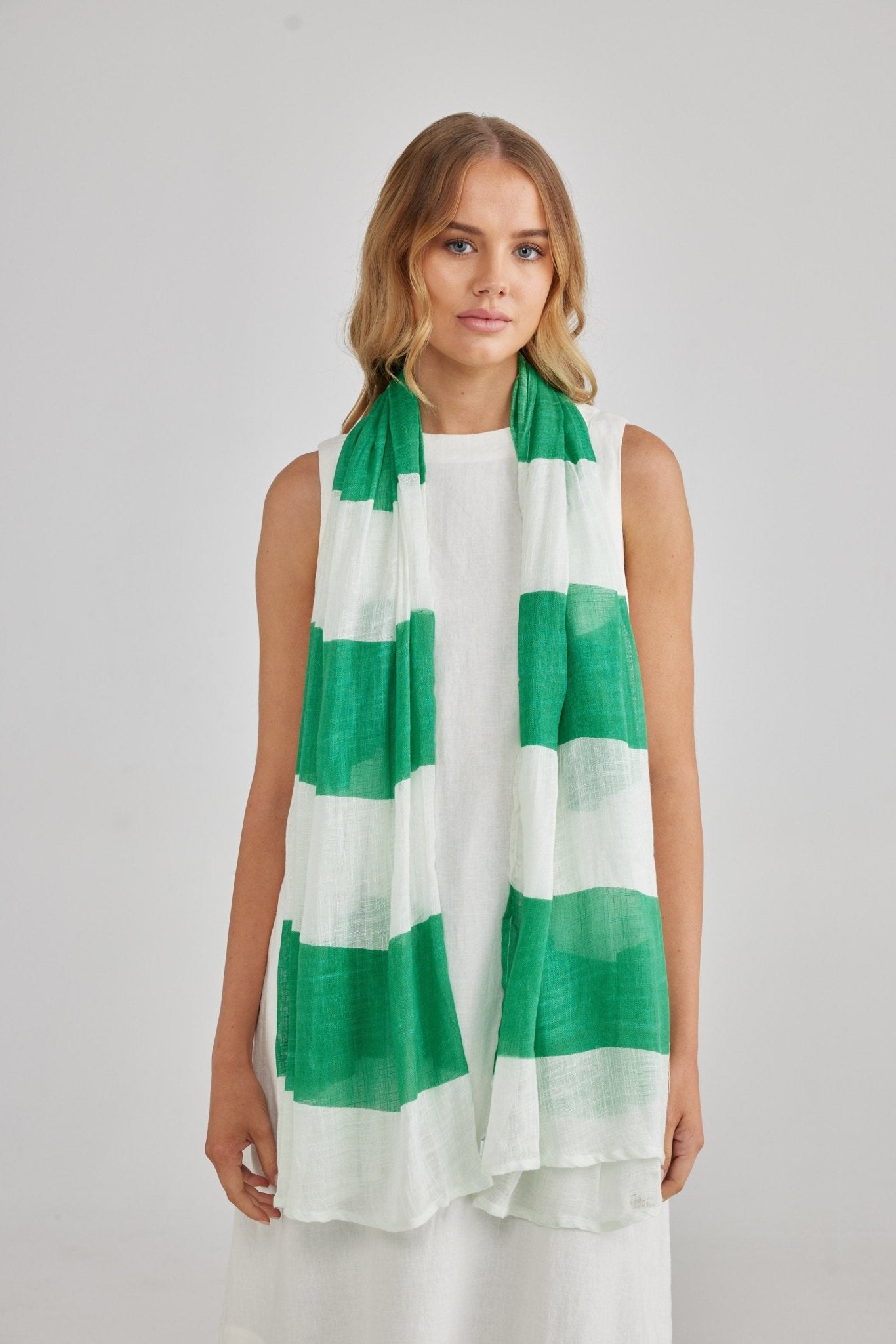 Passage Scarf - Green - Brave+True