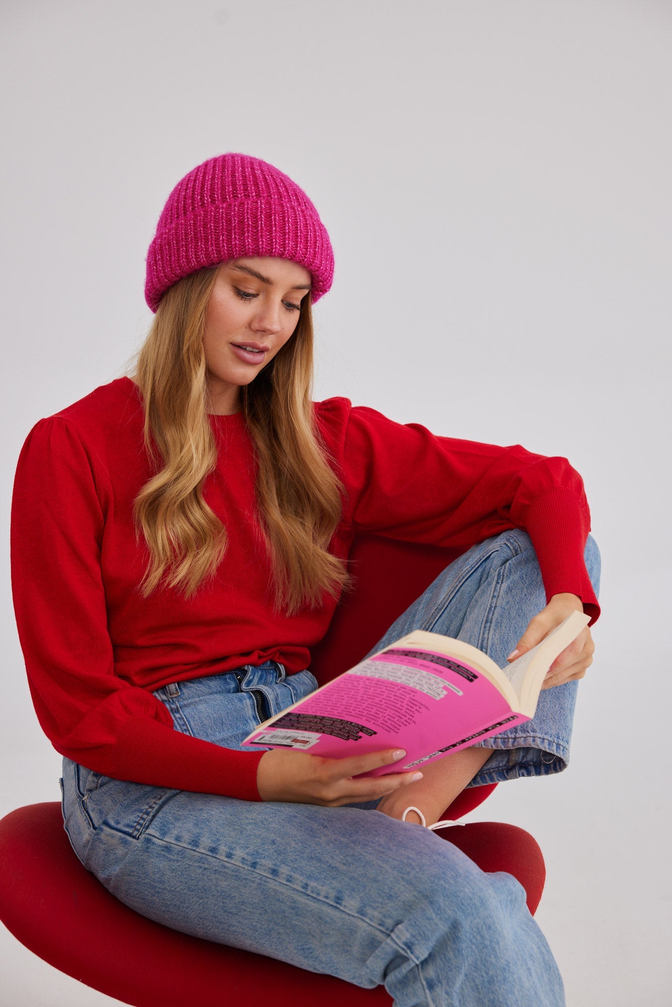 Breezy Beanie - Raspberry - Brave+True