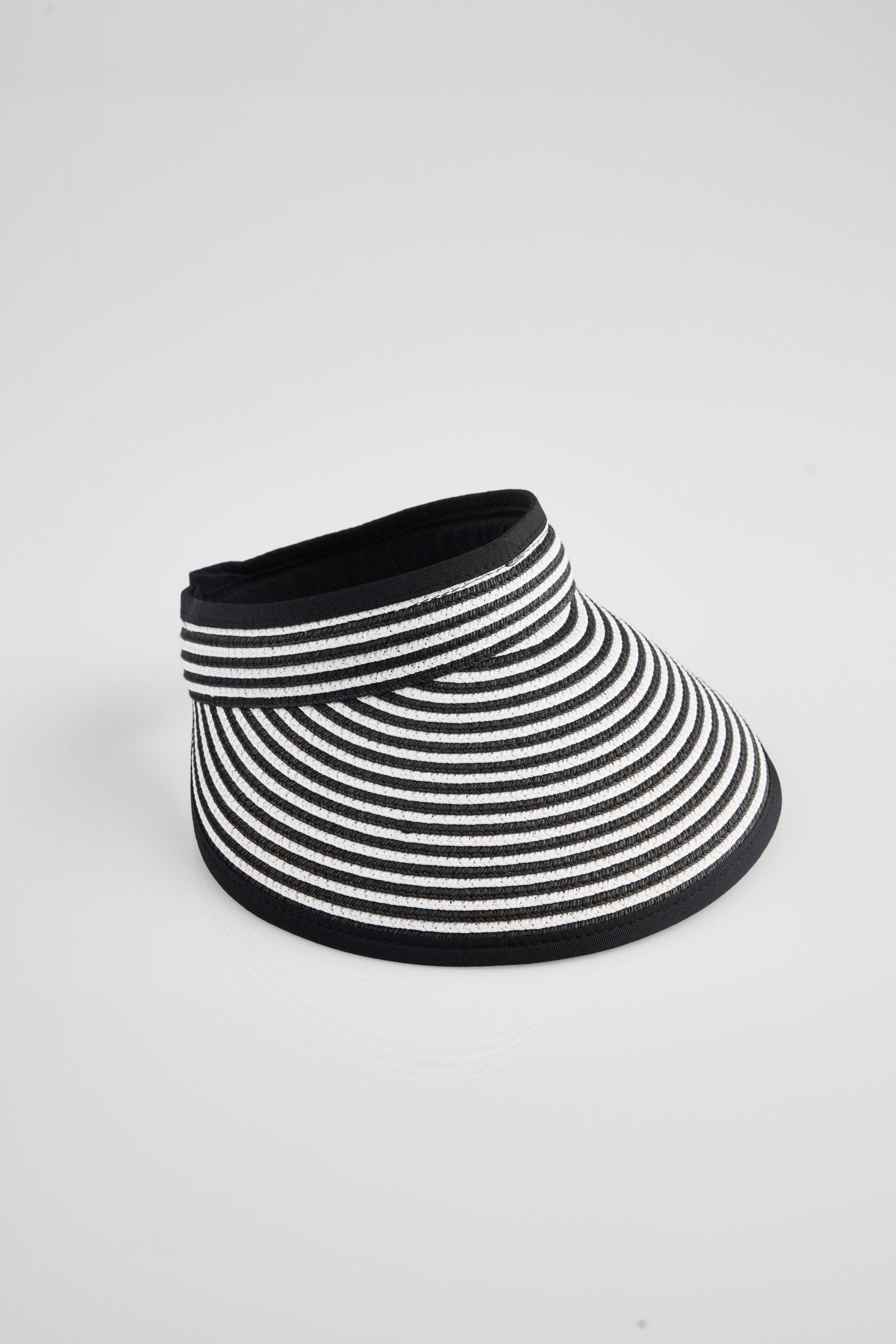 Sandringham Visor - Black + White - Brave+True