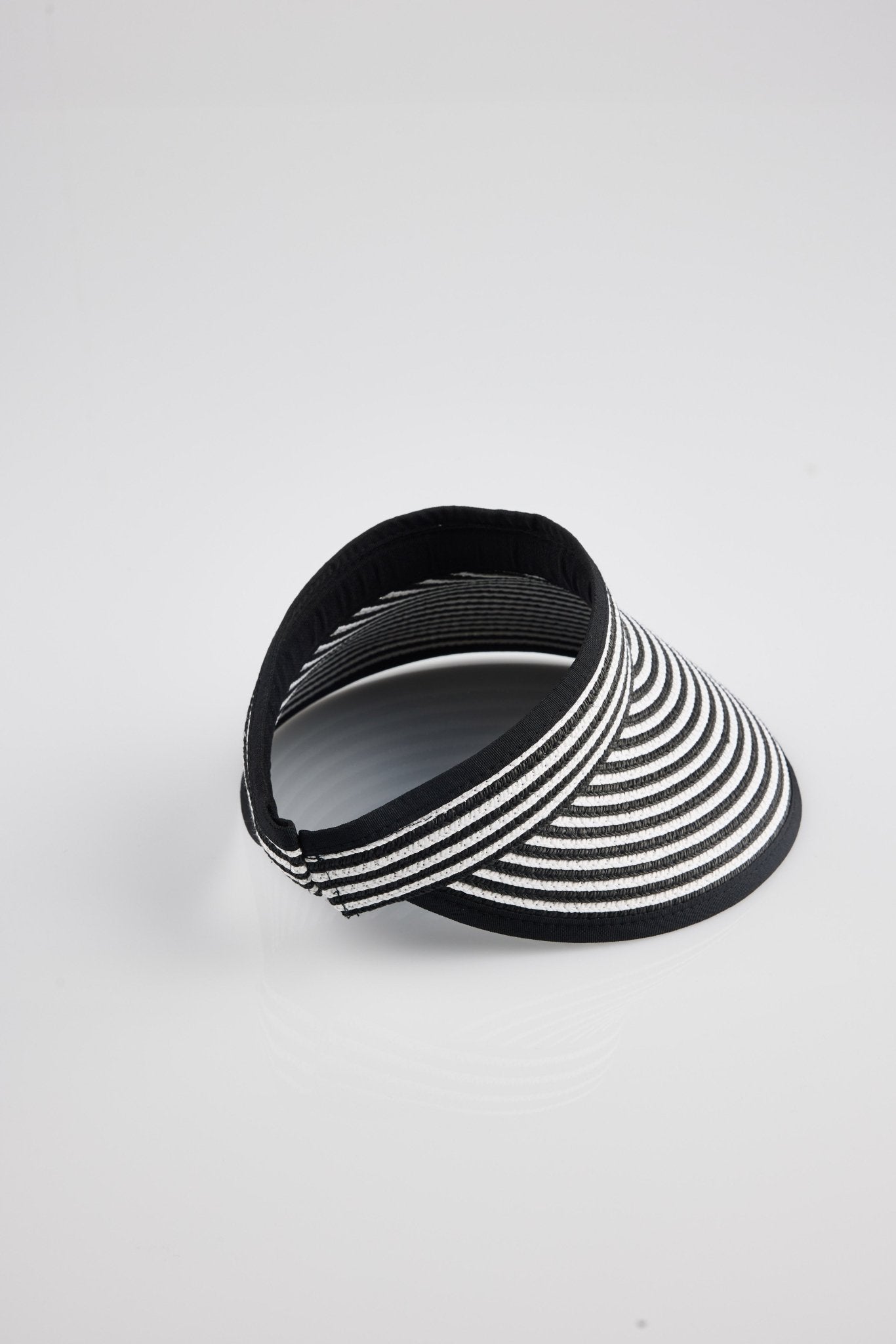 Sandringham Visor - Black + White - Brave+True