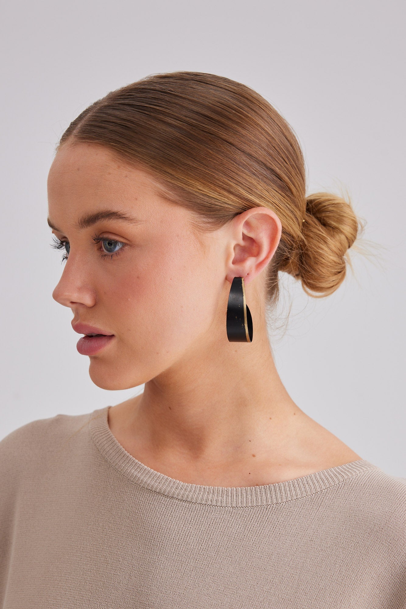 Napoli Earrings - Black - Brave+True