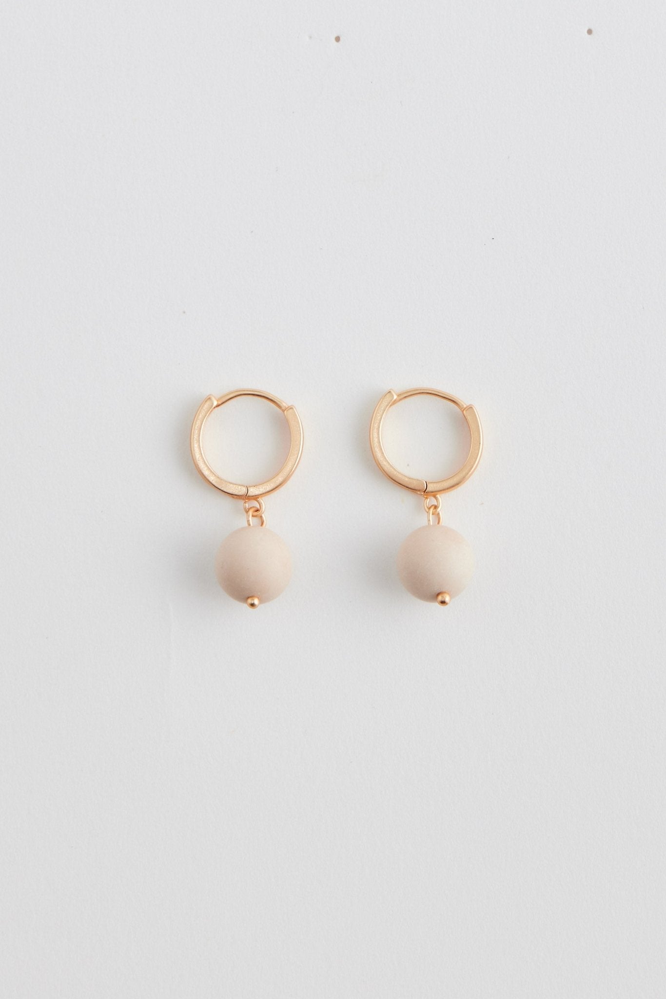 Donatella Earrings - Creme - Brave+True