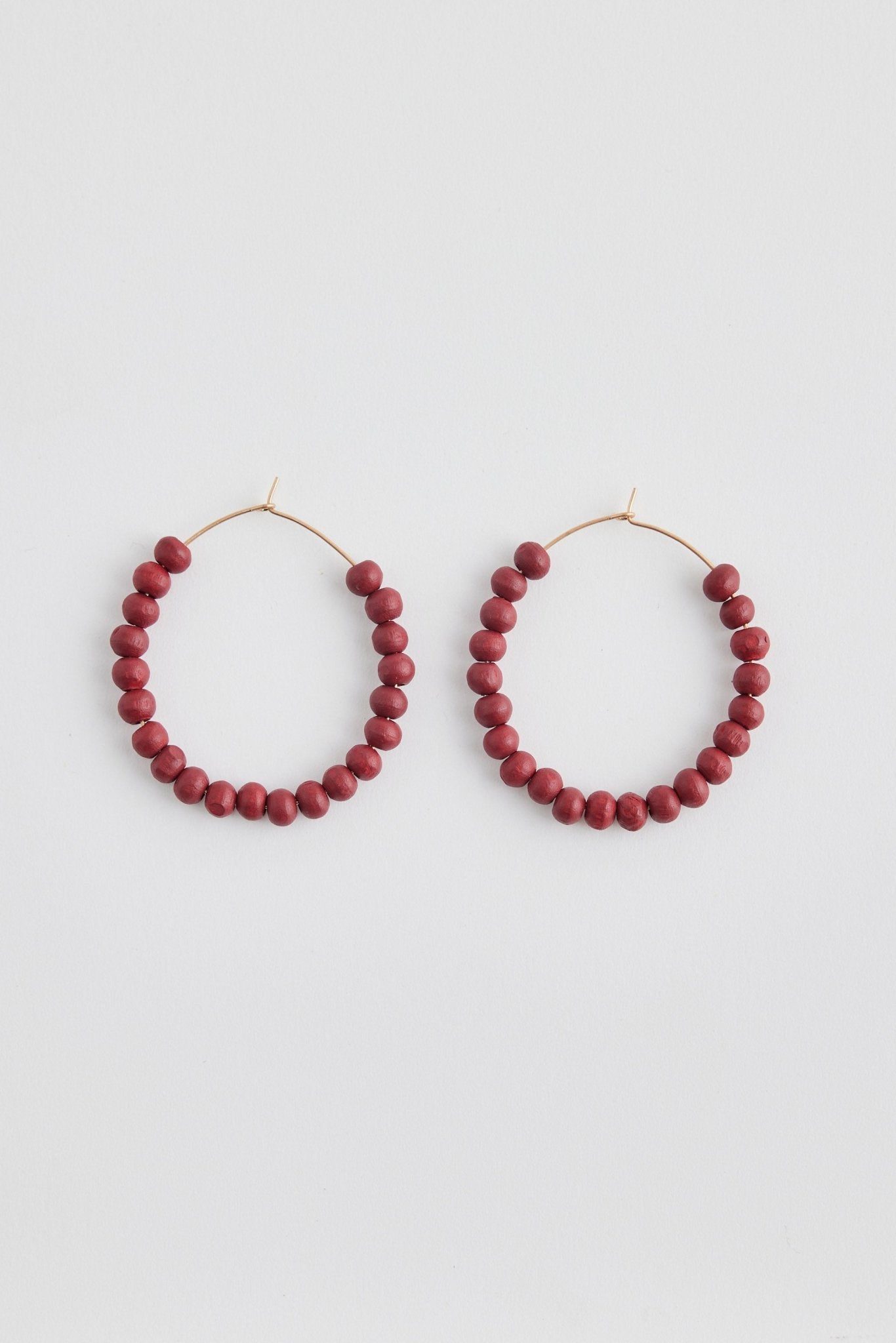 Chloe Earrings - Red - Brave+True