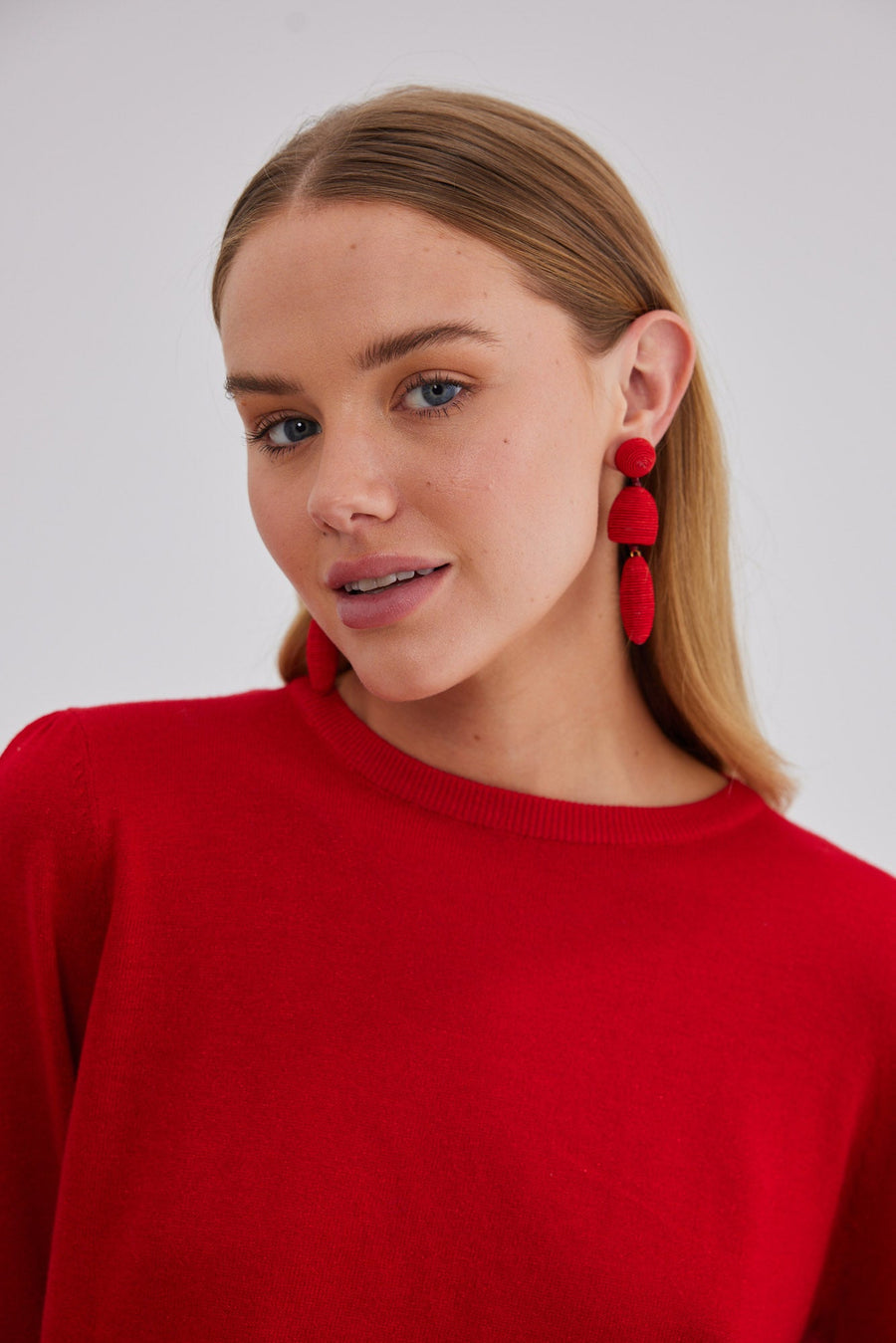 Marnie Earrings - Red