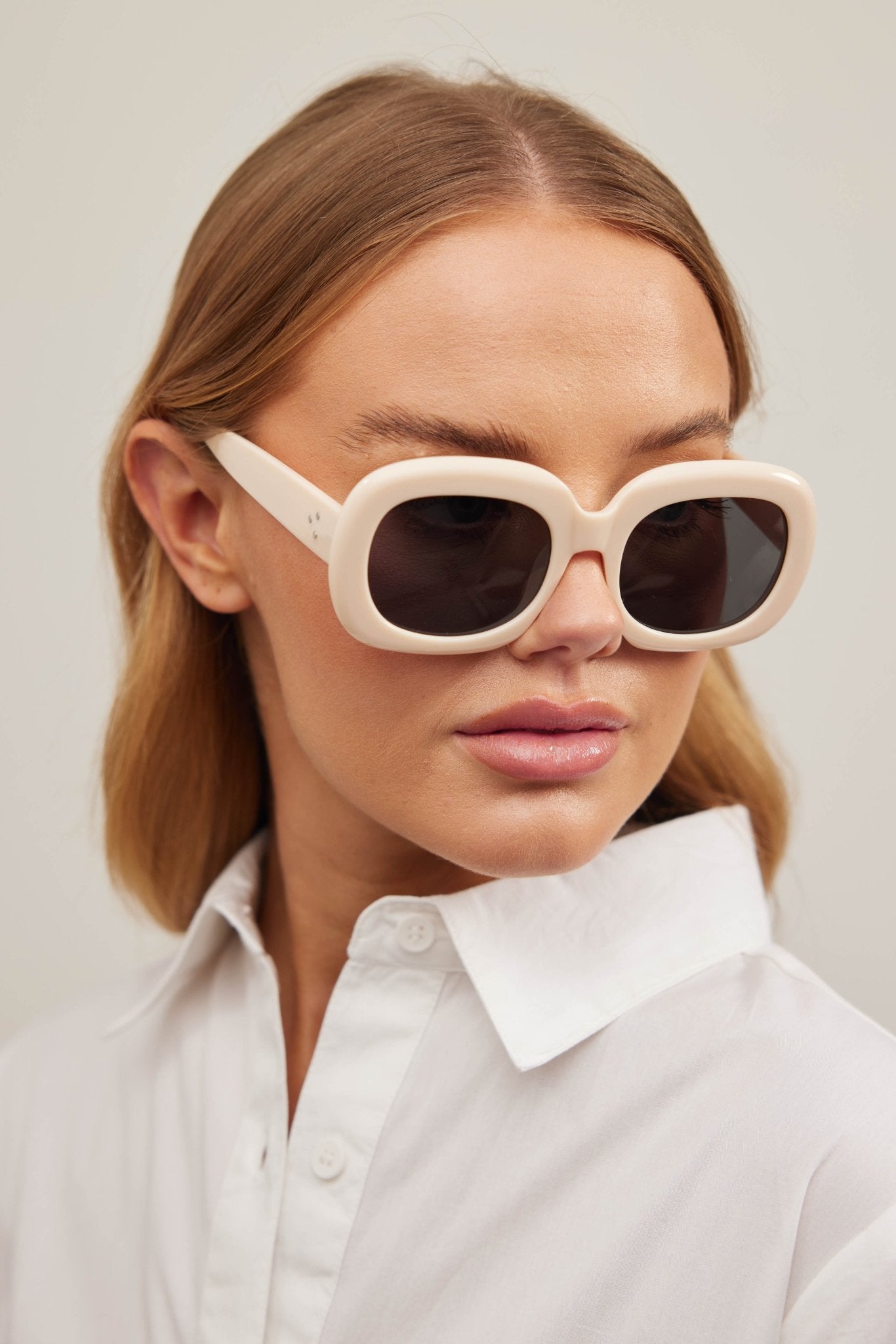 Sorrento Sunglasses - Creme - Brave+True